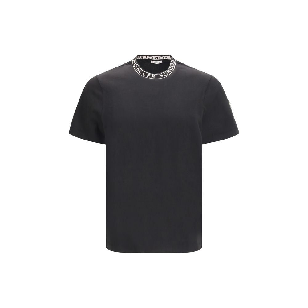 Moncler Black Cotton T-Shirt