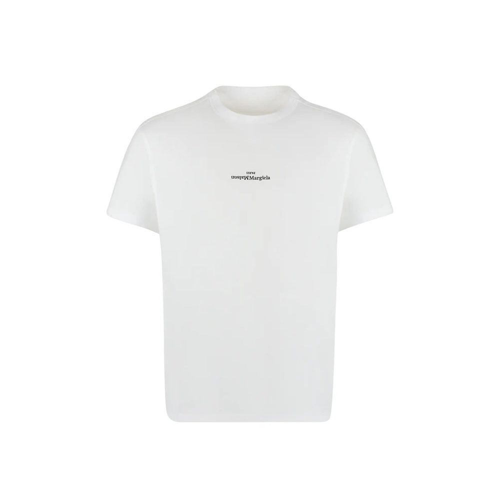 Maison Margiela White Cotton T-Shirt