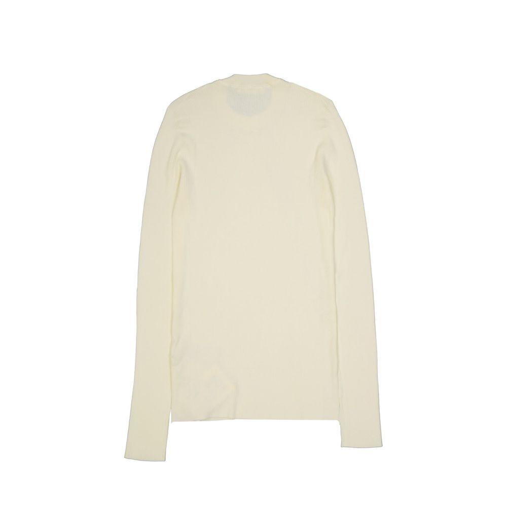Jil Sander White Cotton Sweatshirt