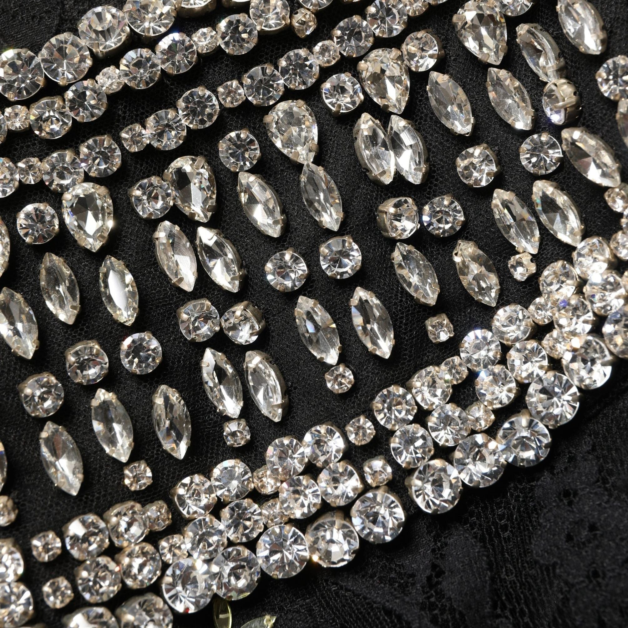 Dolce & Gabbana Black Sequin Embellished Sheath Mini Dress