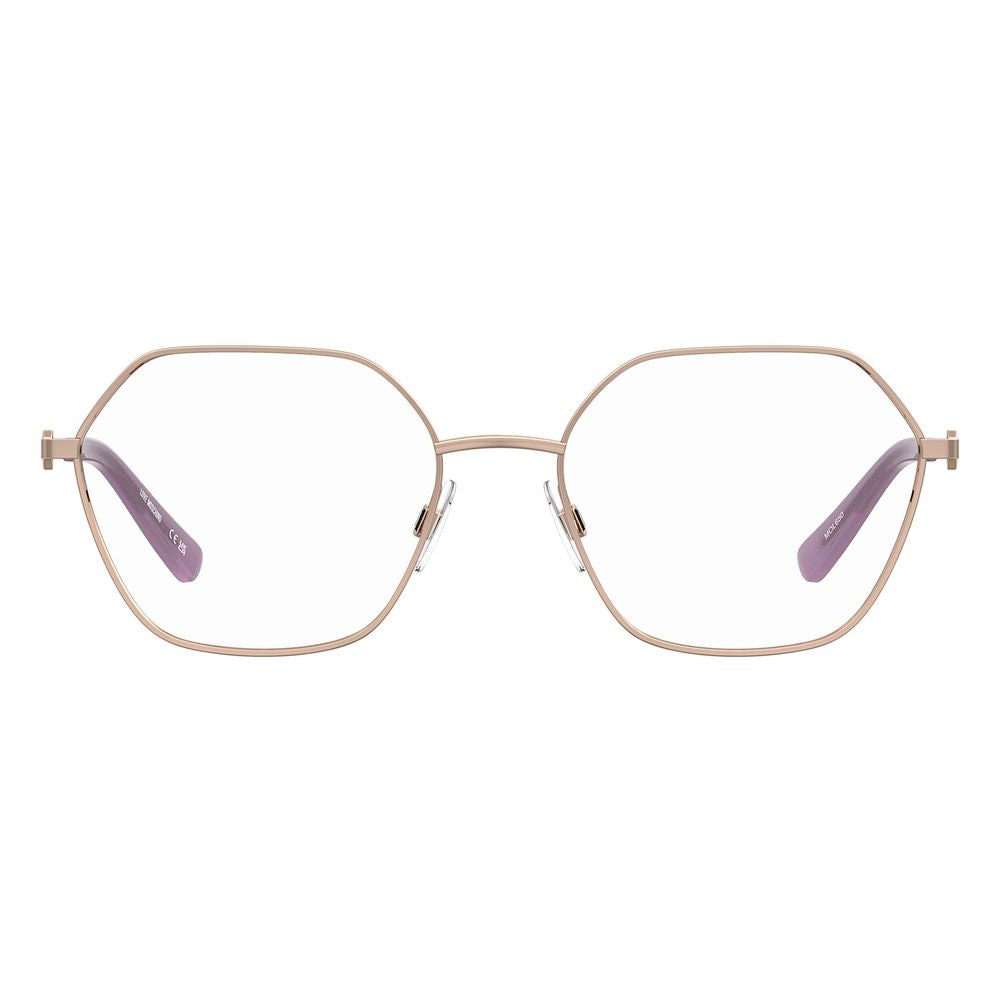 Love Moschino Rose Gold Metal Glasses (Frames)