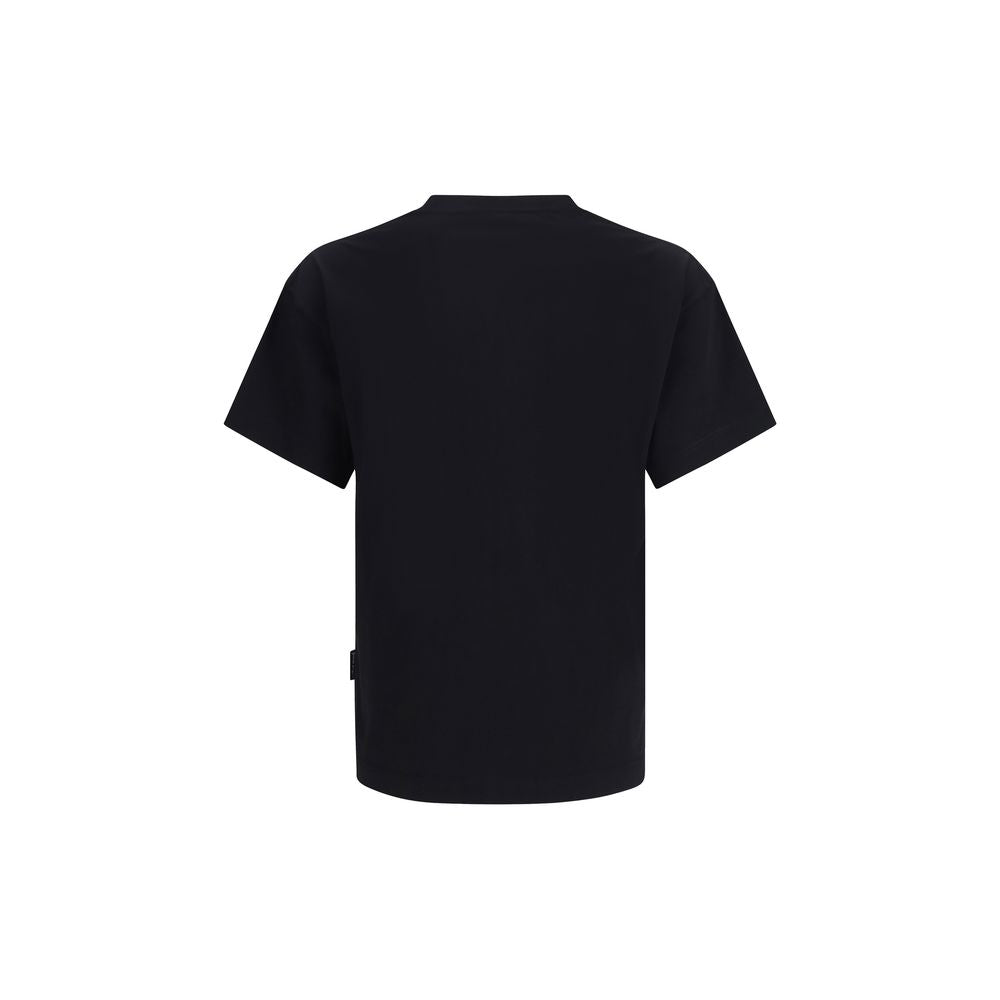 Palm Angels Black Cotton T-Shirt