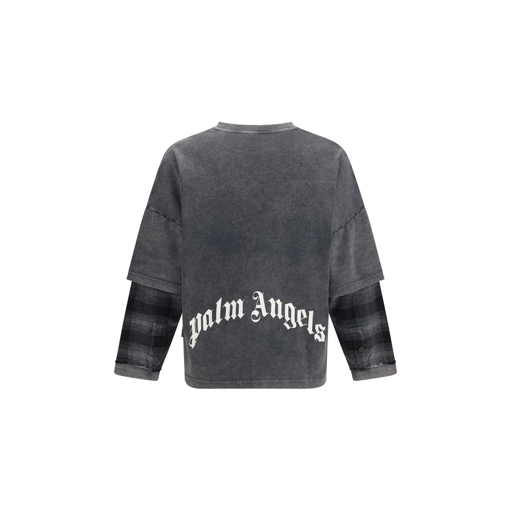 Palm Angels Black Cotton Shirt