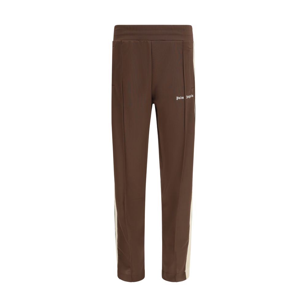 Palm Angels Brown Polyester Joggers (Workout Pants)
