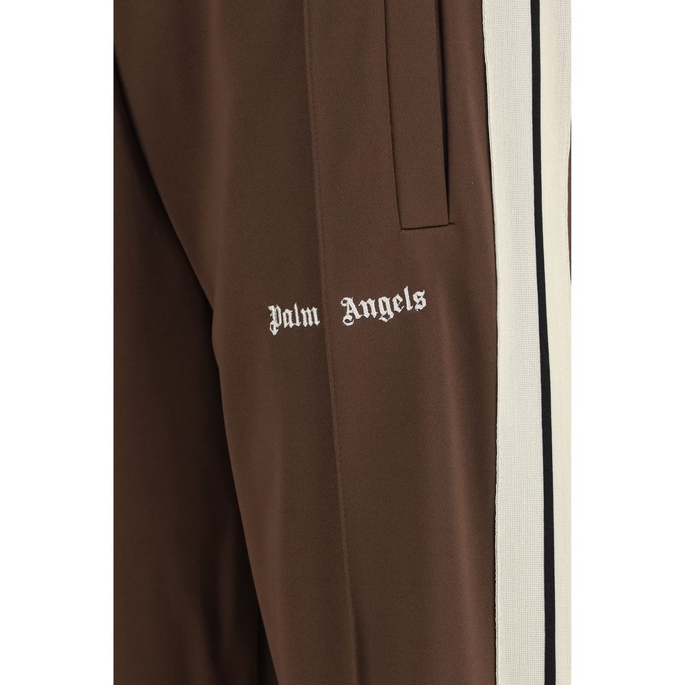 Palm Angels Brown Polyester Joggers (Workout Pants)