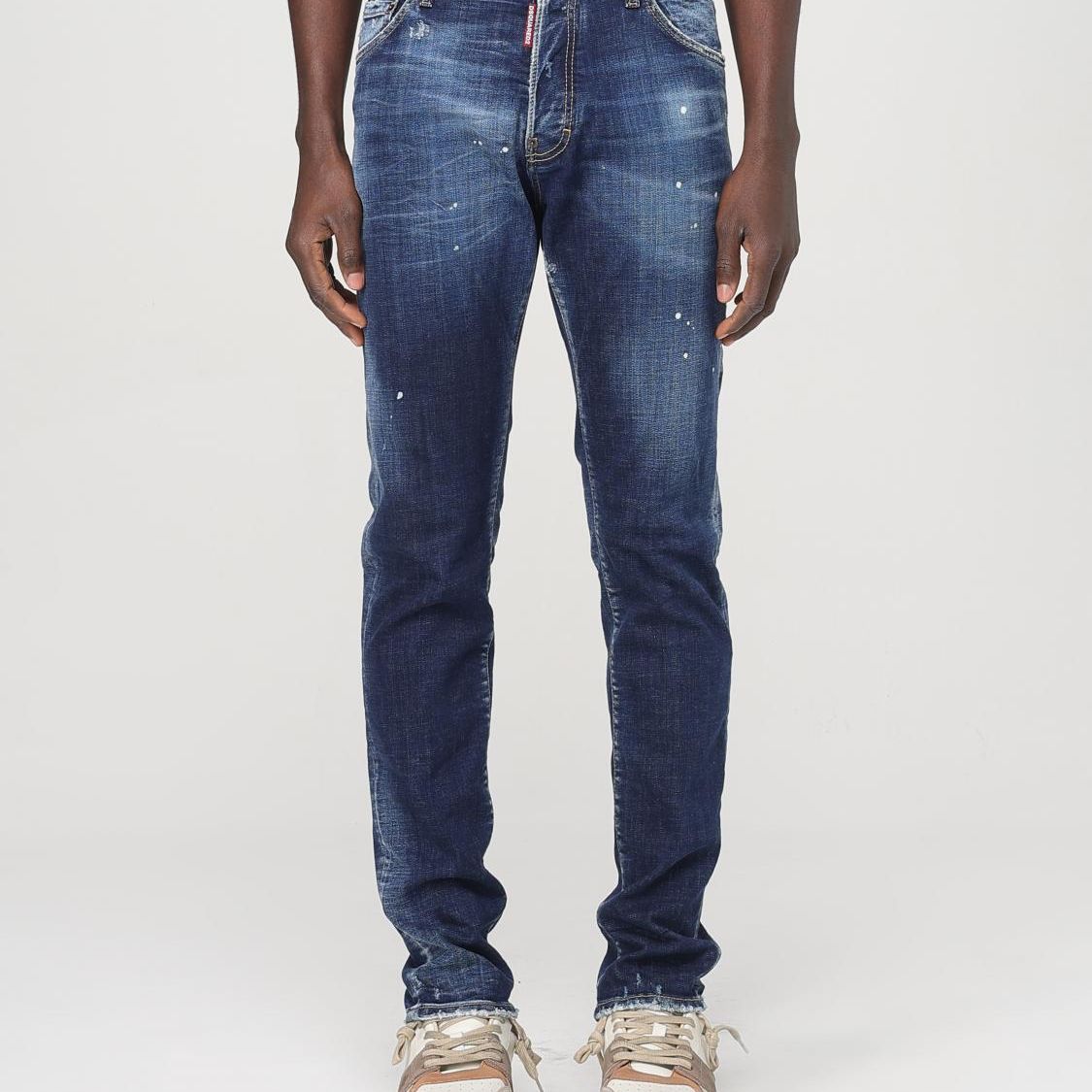 Dsquared² Blue Denim Relaxed Fit Jeans