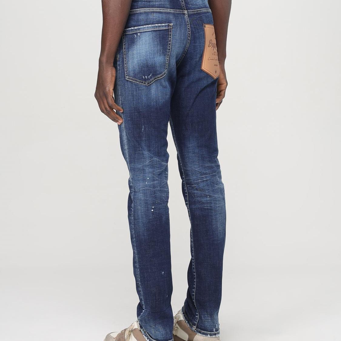Dsquared² Blue Denim Relaxed Fit Jeans
