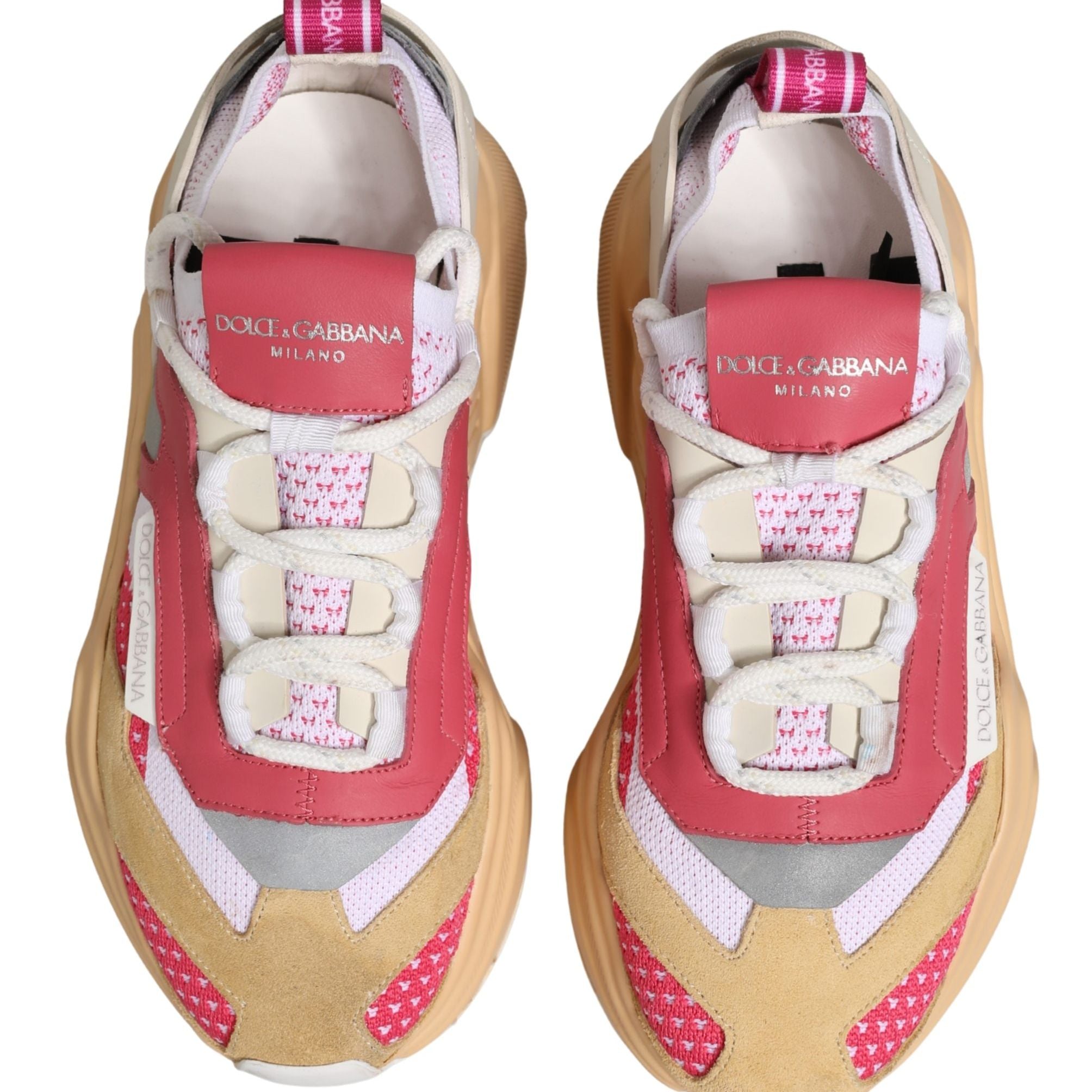 Dolce & Gabbana Multicolor Daymaster Low Top Sneakers Shoes