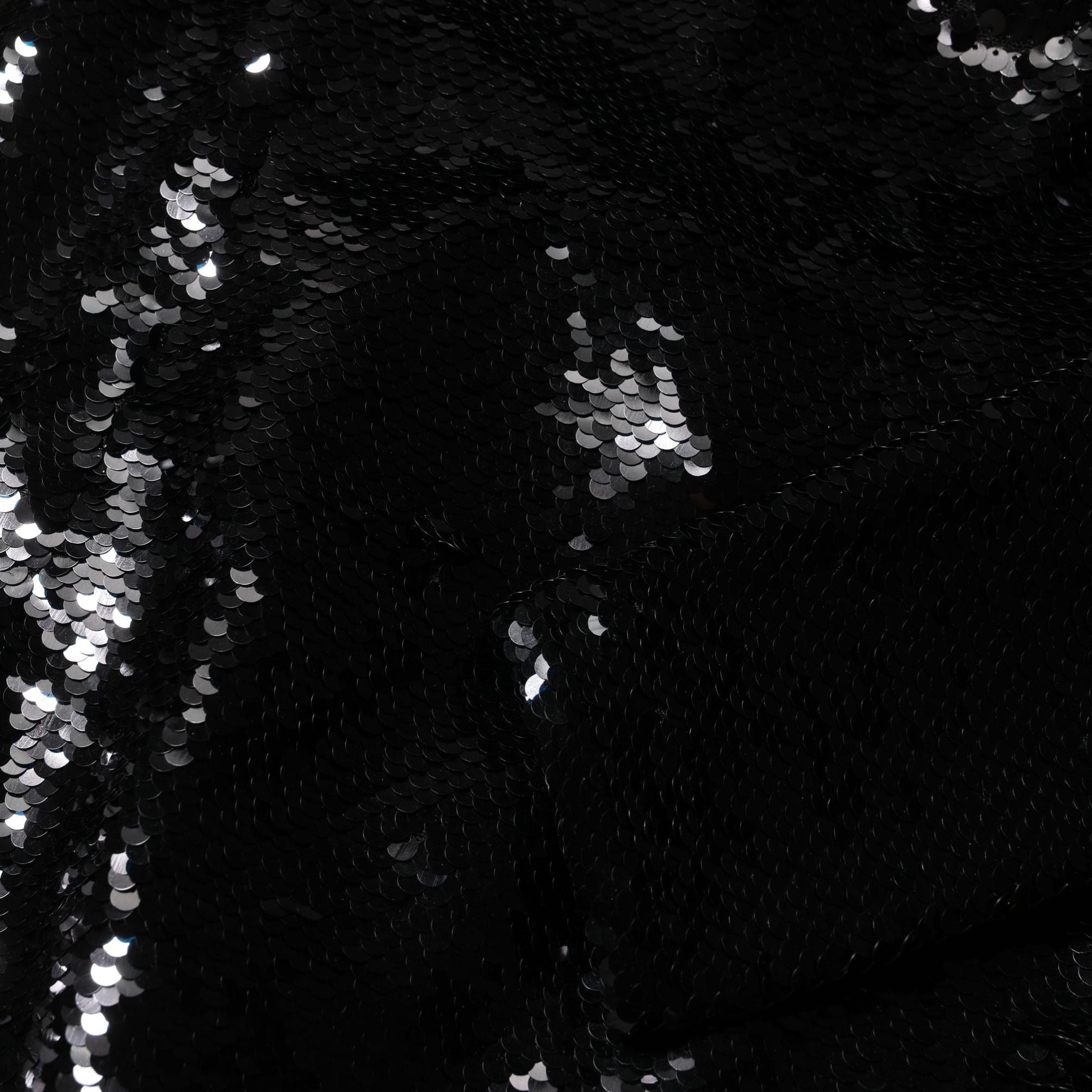 Dolce & Gabbana Black Bodycon Mermaid Sequinned Gown Dress
