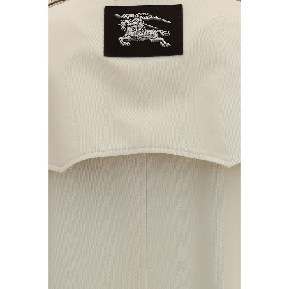 Burberry Beige Cotton Trench Coat