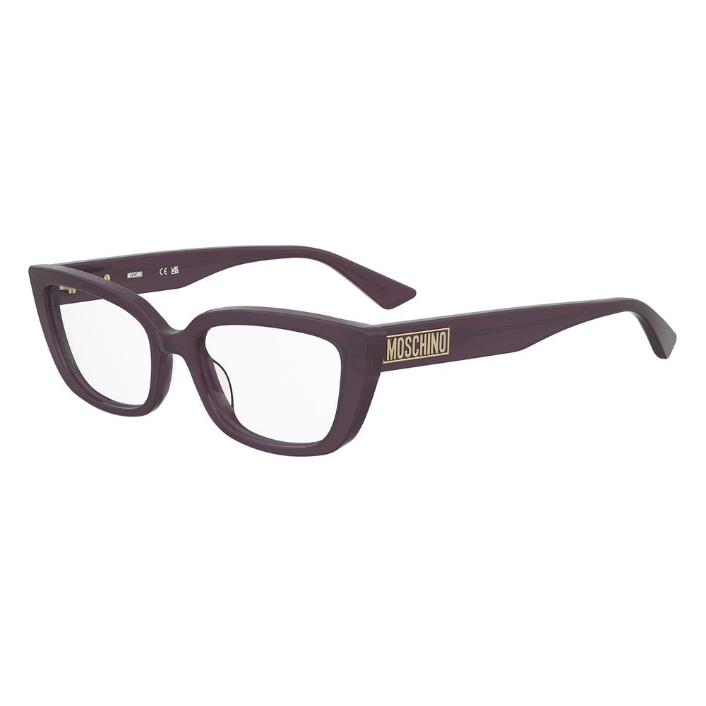 Love Moschino Purple Plastic Glasses (Frames)