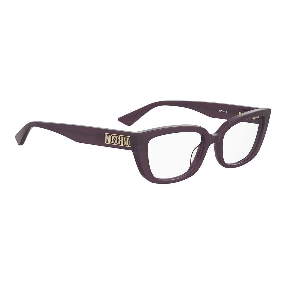 Love Moschino Purple Plastic Glasses (Frames)