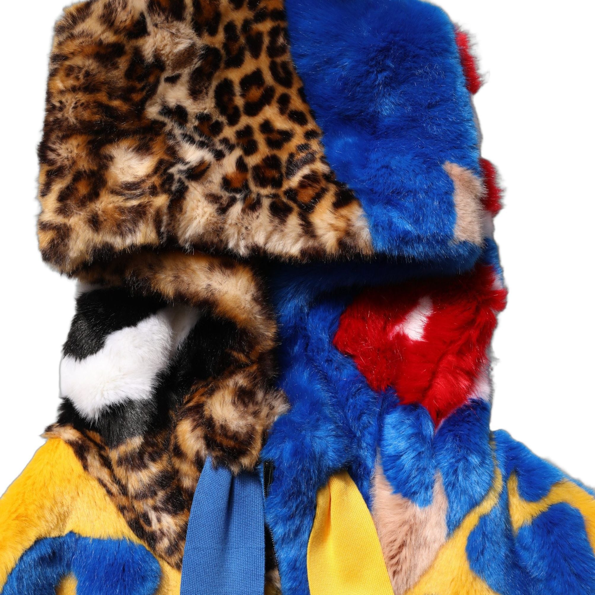 Dolce & Gabbana Multicolor Graffiti Print Zip Hooded Jacket