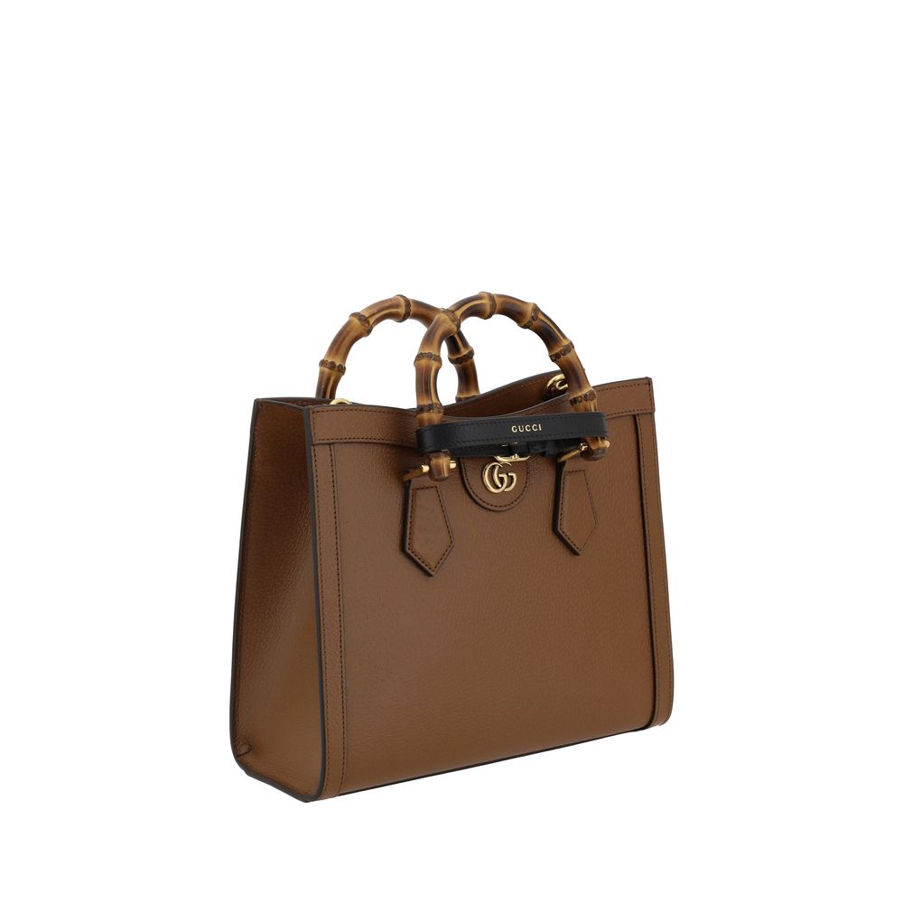 Gucci Brown Calf Leather Bos Taurus Shoulder Bag