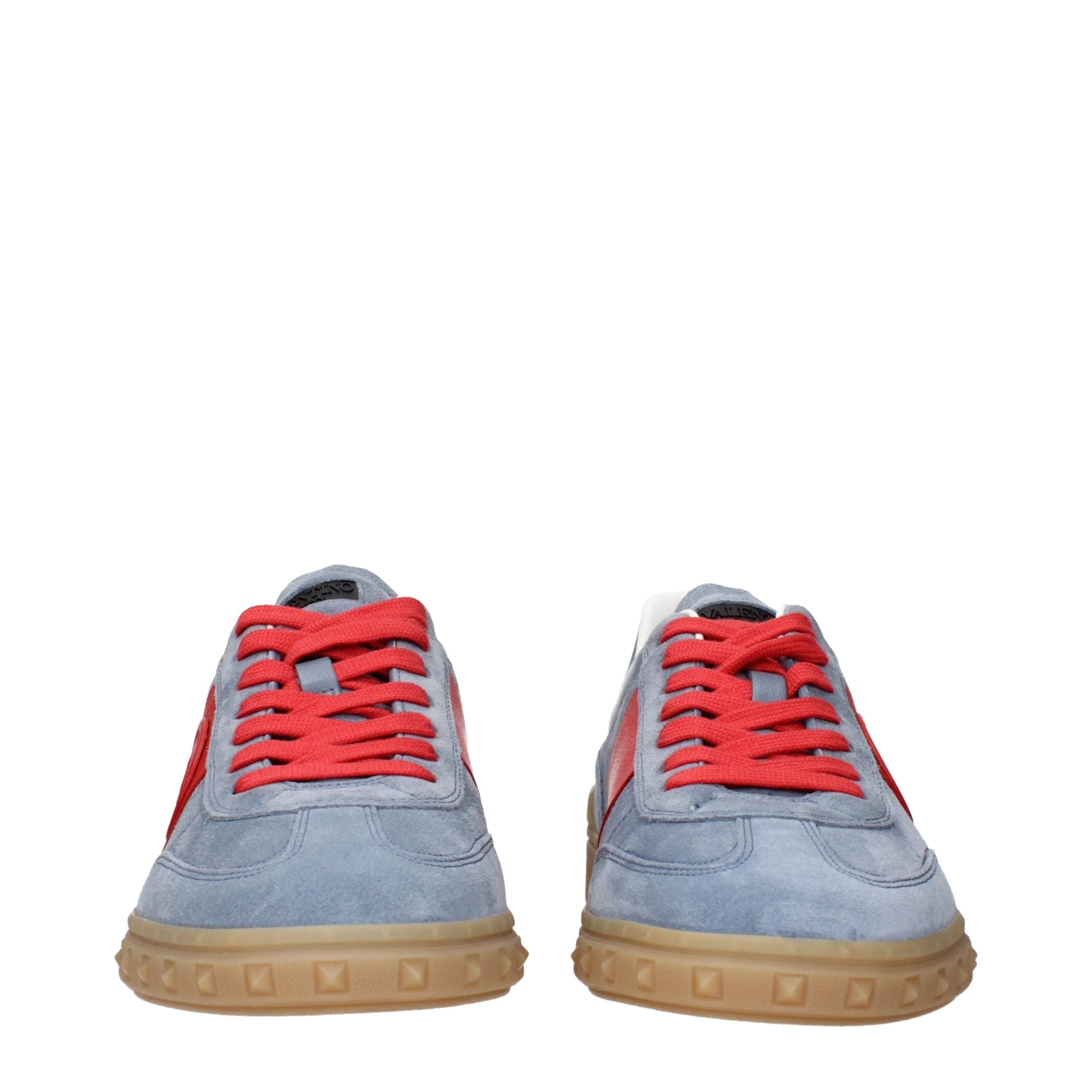 Valentino Garavani Gray Leather Sneakers