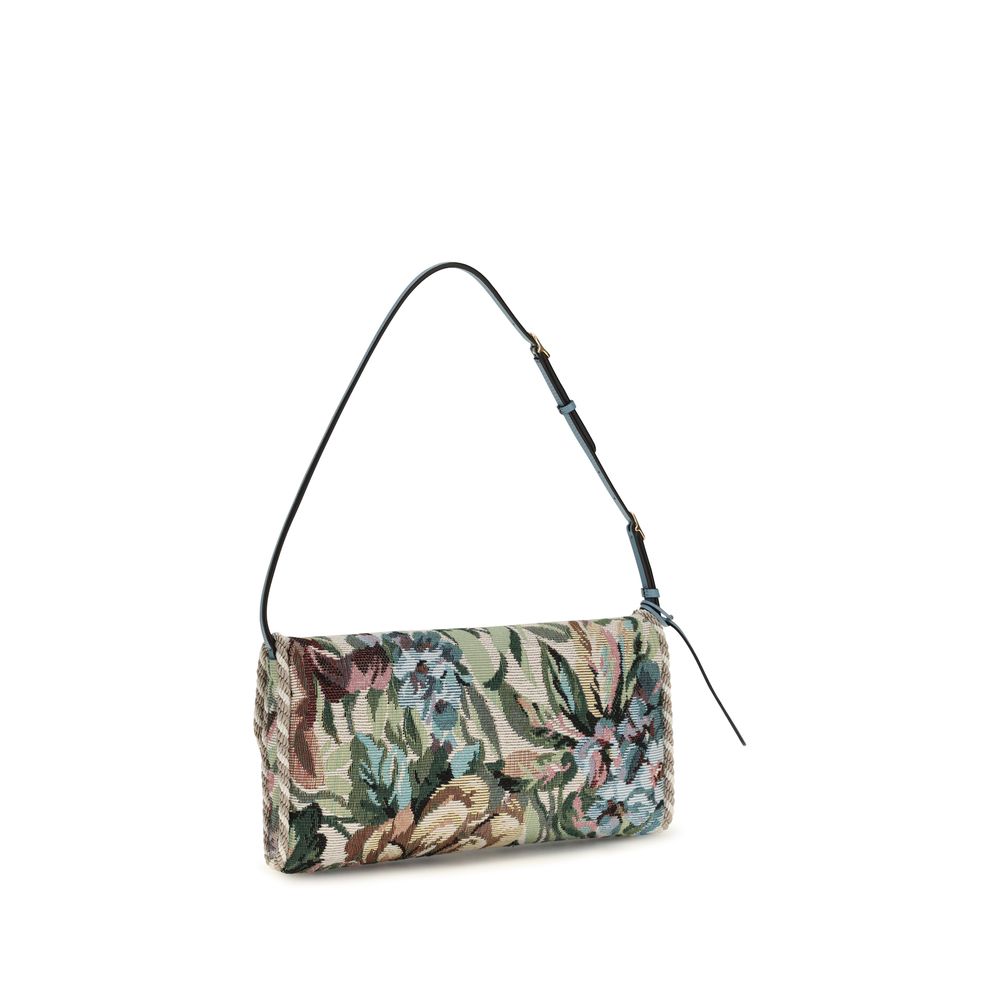 Valentino Garavani Multicolor Fabric Shoulder Bag
