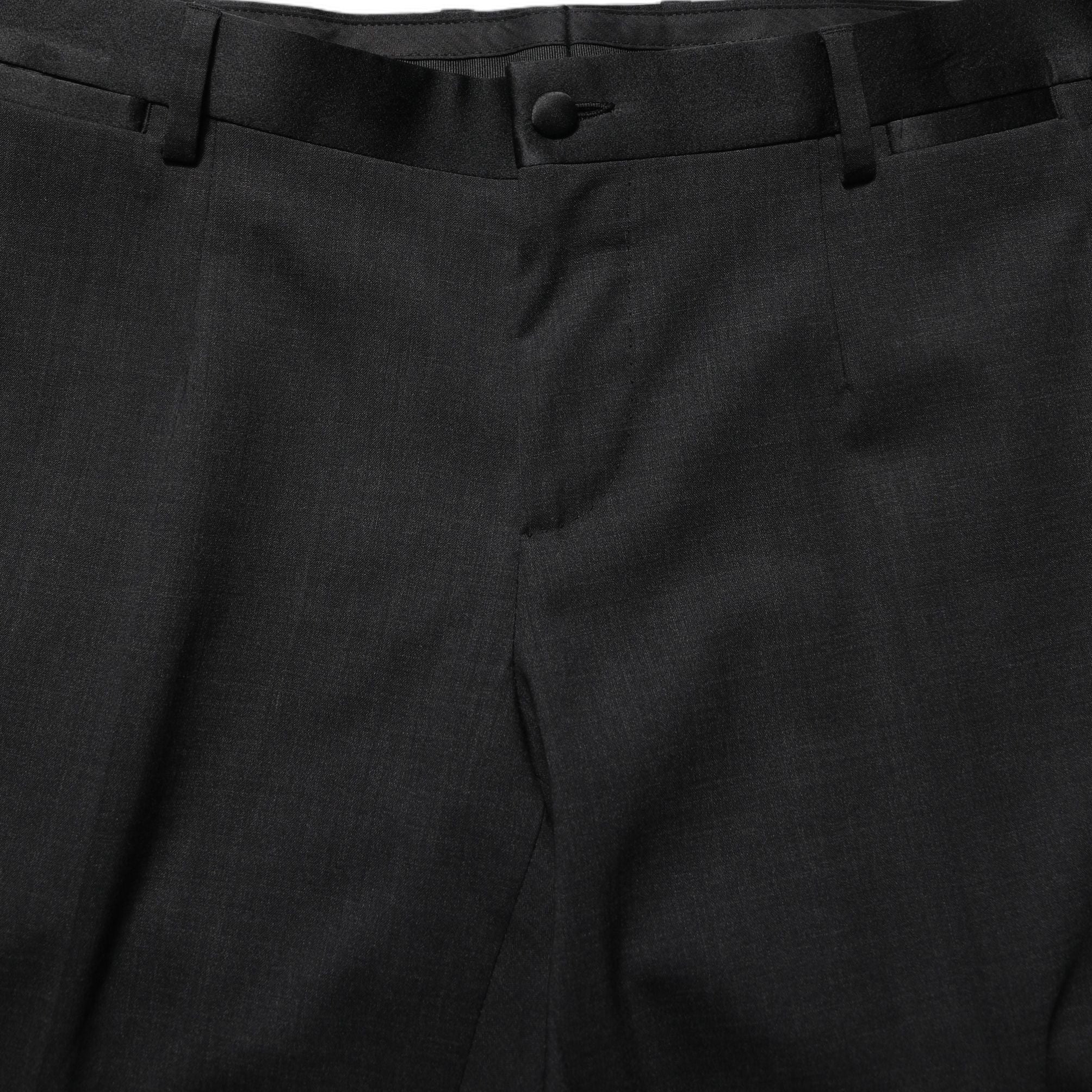 Dolce & Gabbana Black Cotton Dress Formal Men Trouser Pants