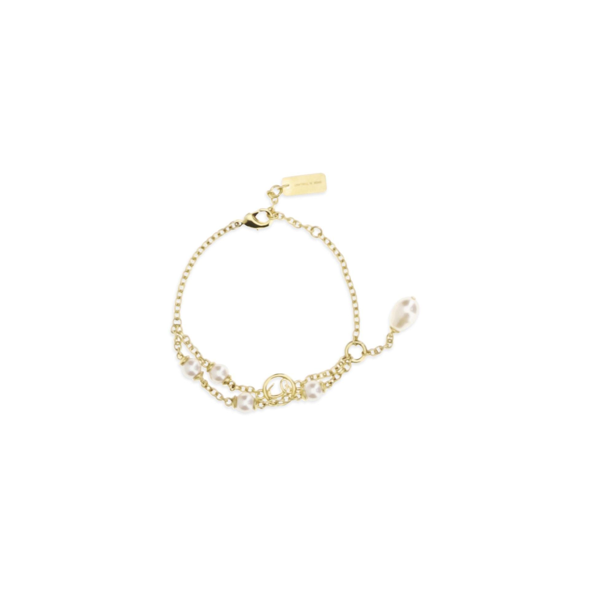 Chloé Gold Metal Bracelet