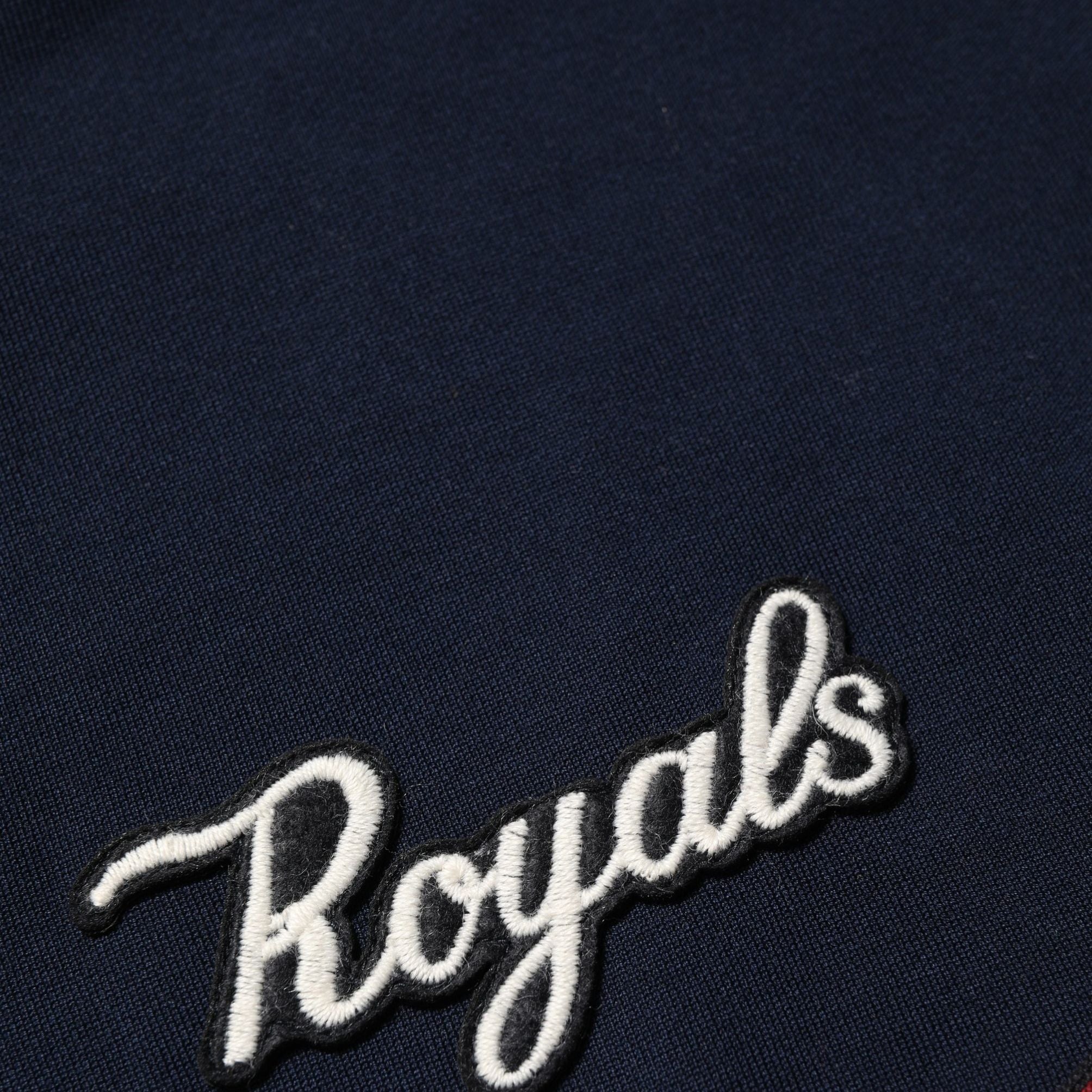 Dolce & Gabbana Blue Red Paneled 'Royals' Patch Sweatshirt Sweater