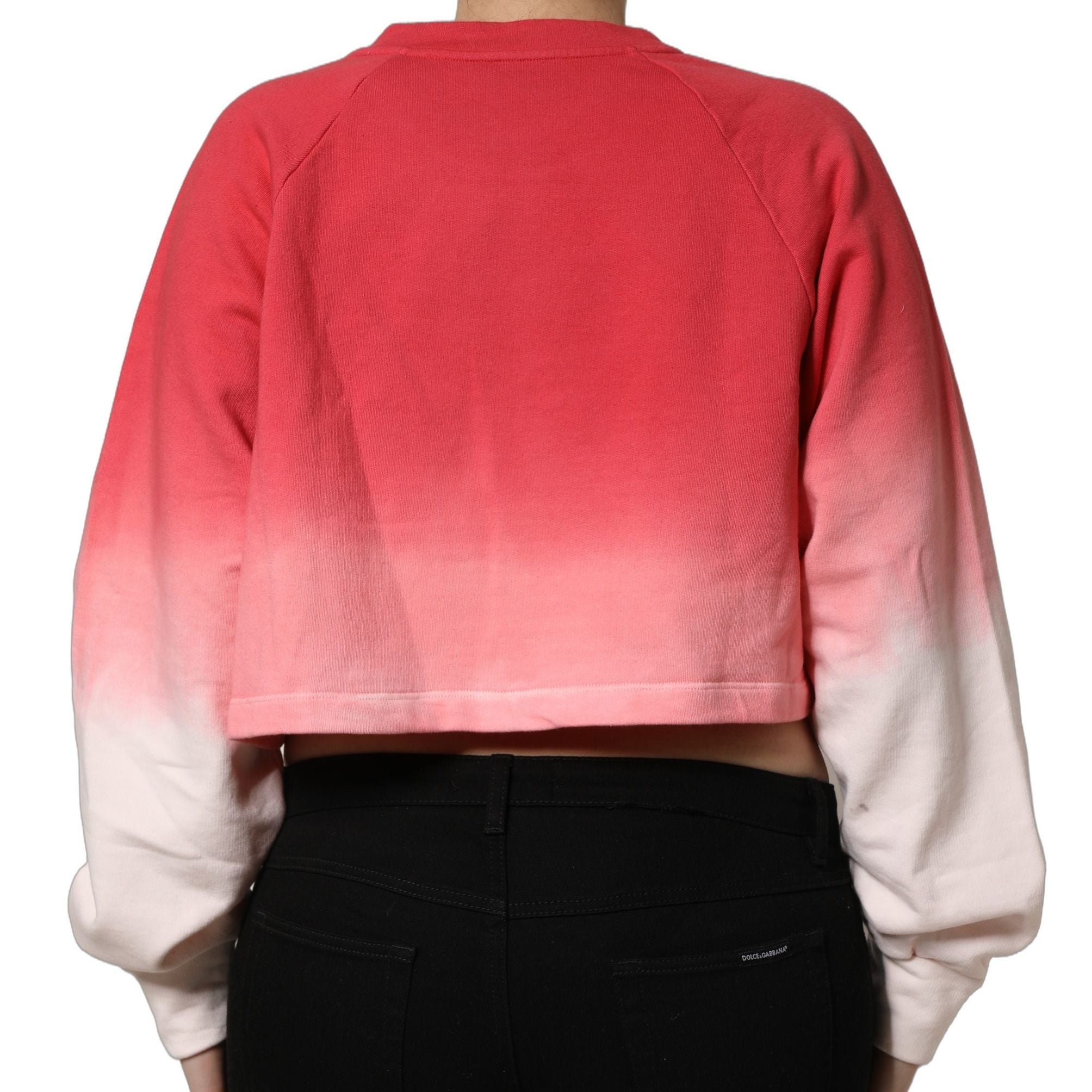 Dolce & Gabbana Multicolor StrawberryPrint Sweatshirt Sweater