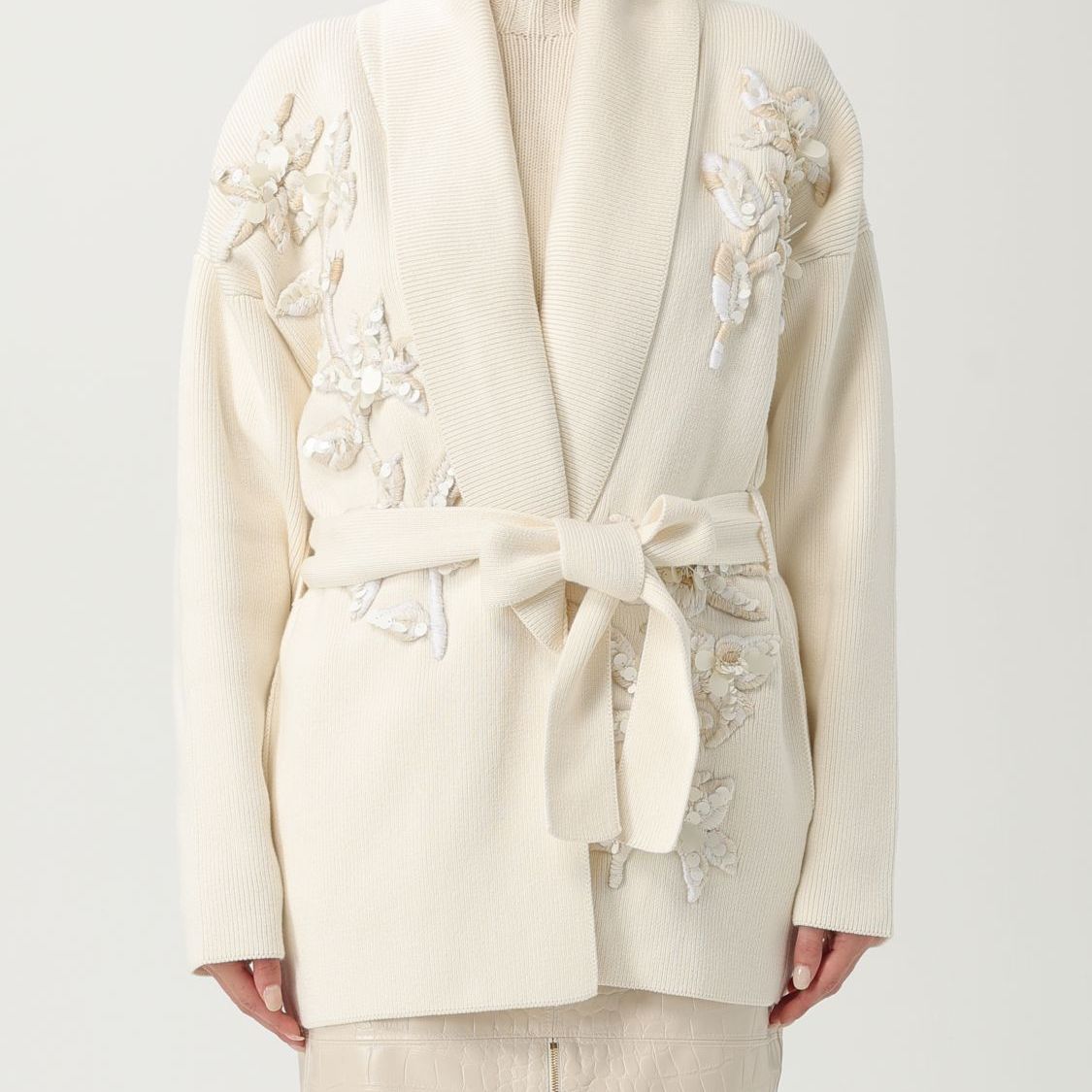 Golden Goose Yellow Cotton Cardigan