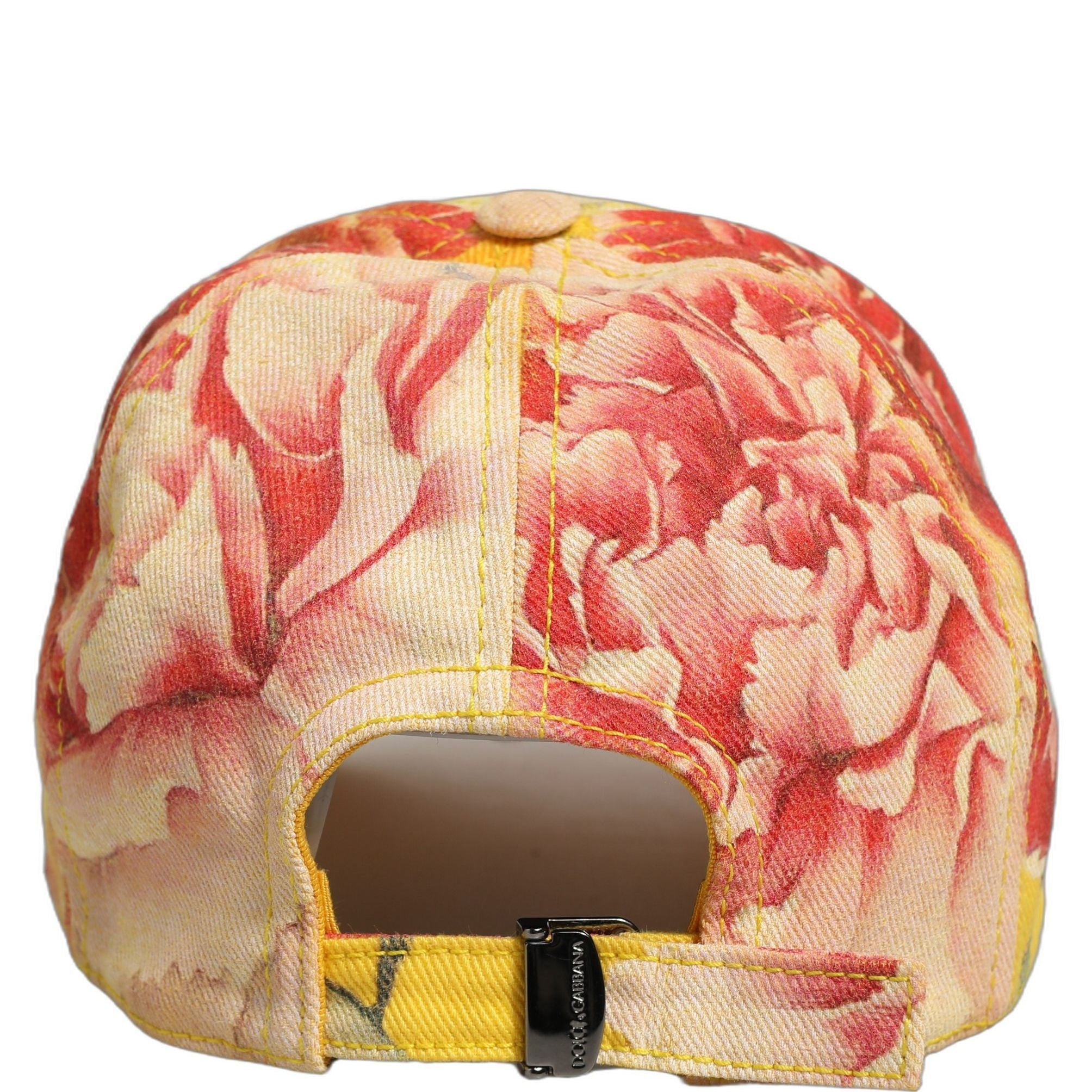 Dolce & Gabbana Men Multicolor Cotton Floral Baseball Capello Hat