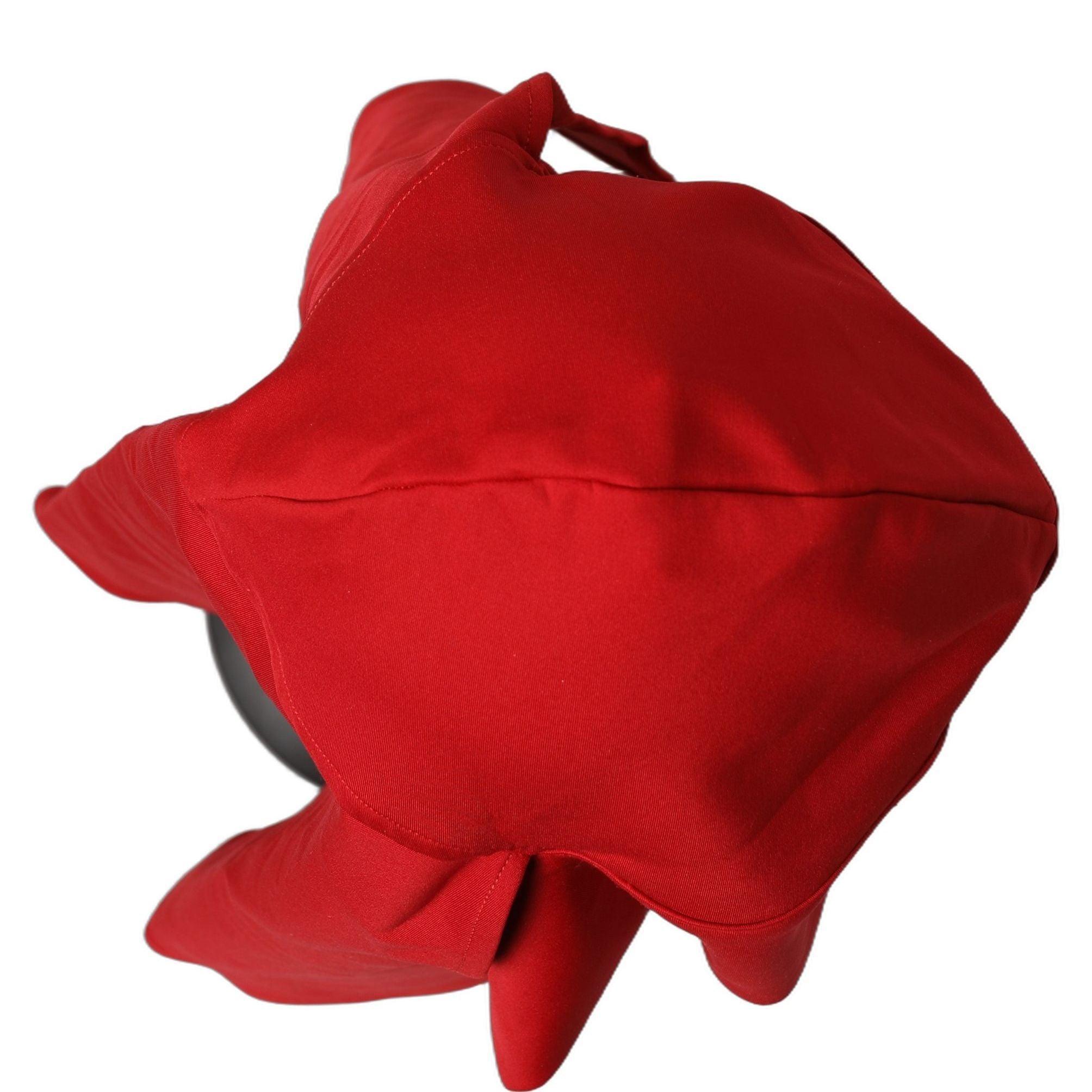 Dolce & Gabbana Women Red Polyester Whole Head Wrap Capello Hat