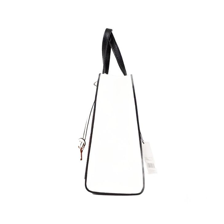 Marc Jacobs Grind Mini Pomegranate Colorblock Leather Tote Crossbody Handbag