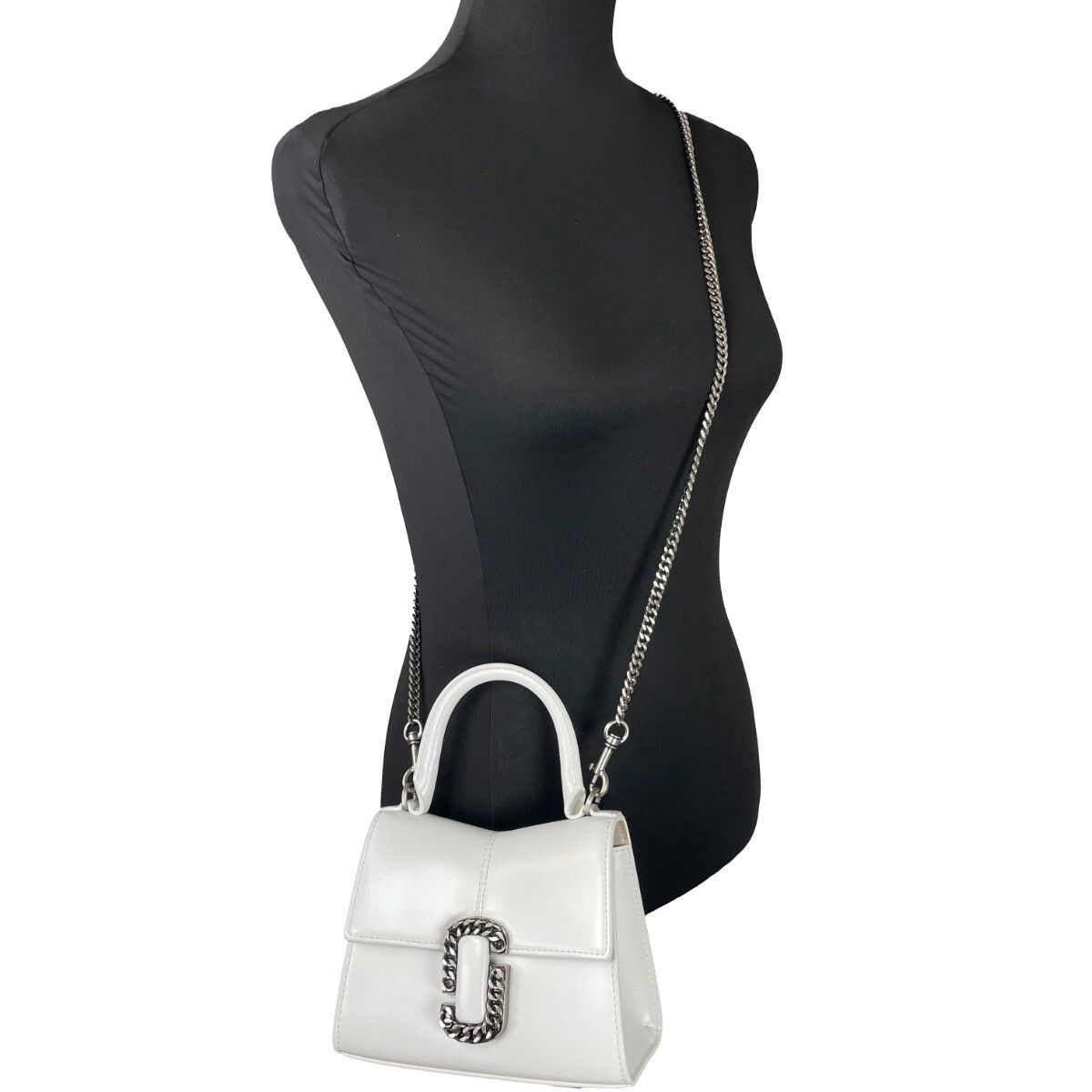 Marc Jacobs The St Marc Mini Top Handle Satchel Crossbody Bag