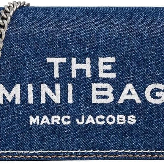 Marc Jacobs The Denim Chain Mini Bag - Dark Wash