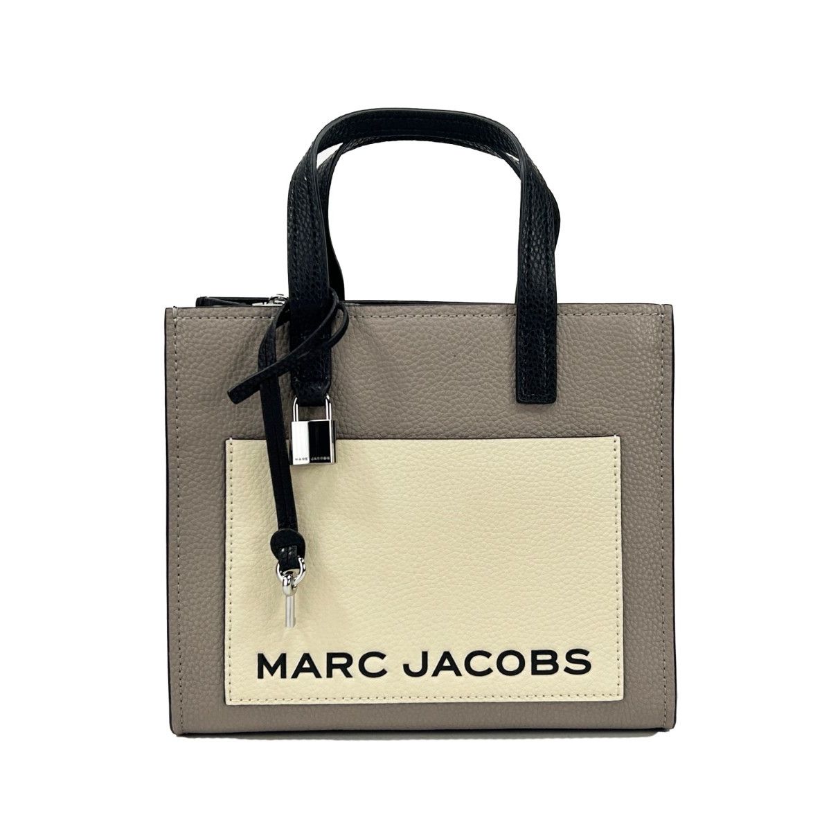 Marc Jacobs Grind Mini Leather Tote Crossbody Bag