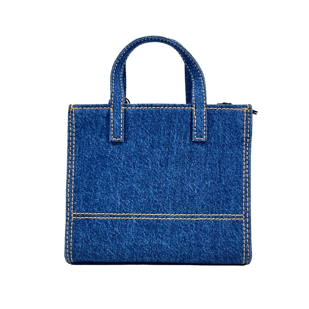 Marc Jacobs Denim Mini Grind Tote Bag Purse