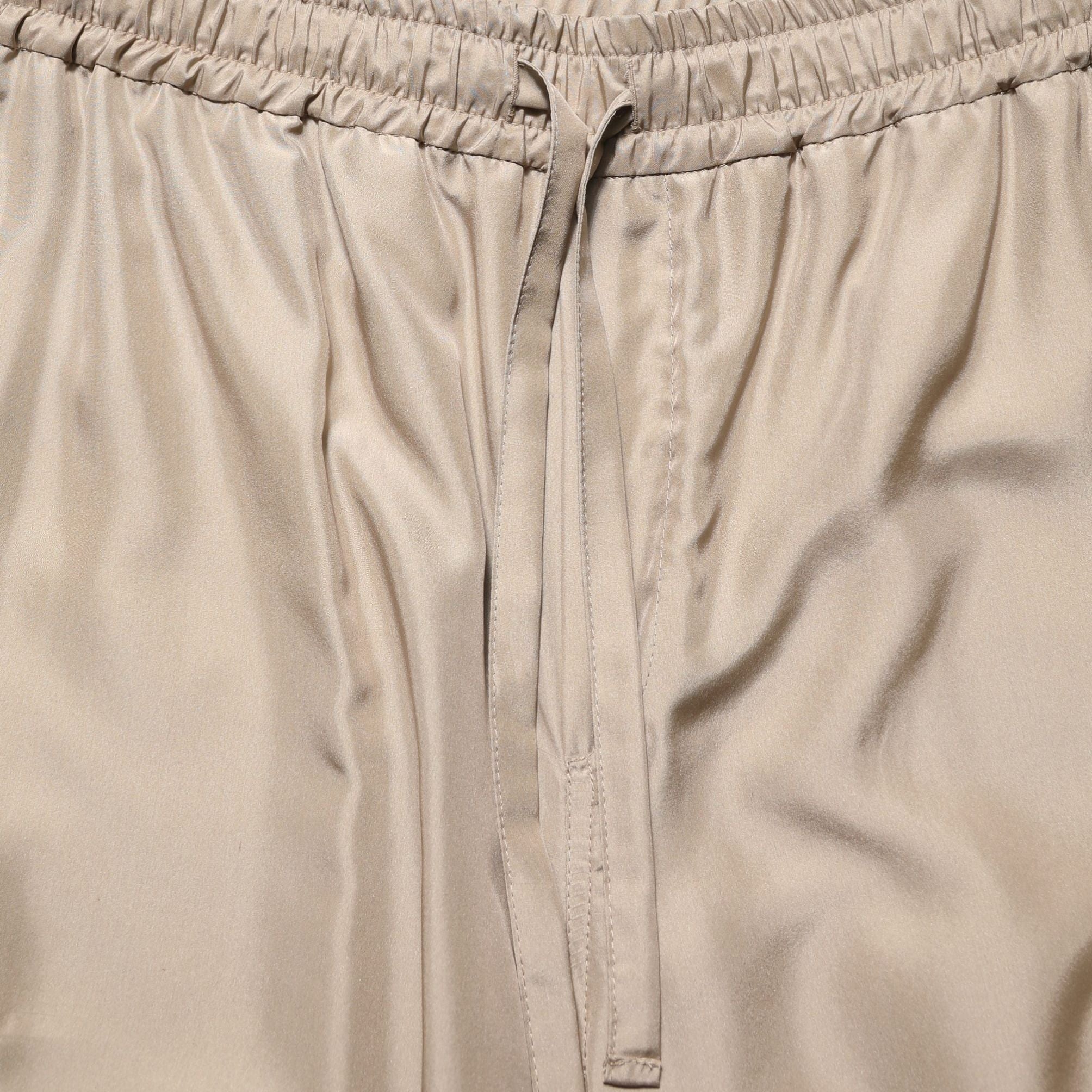 Dolce & Gabbana Brown Ruched Cargo Parachute Men Jogger Pants