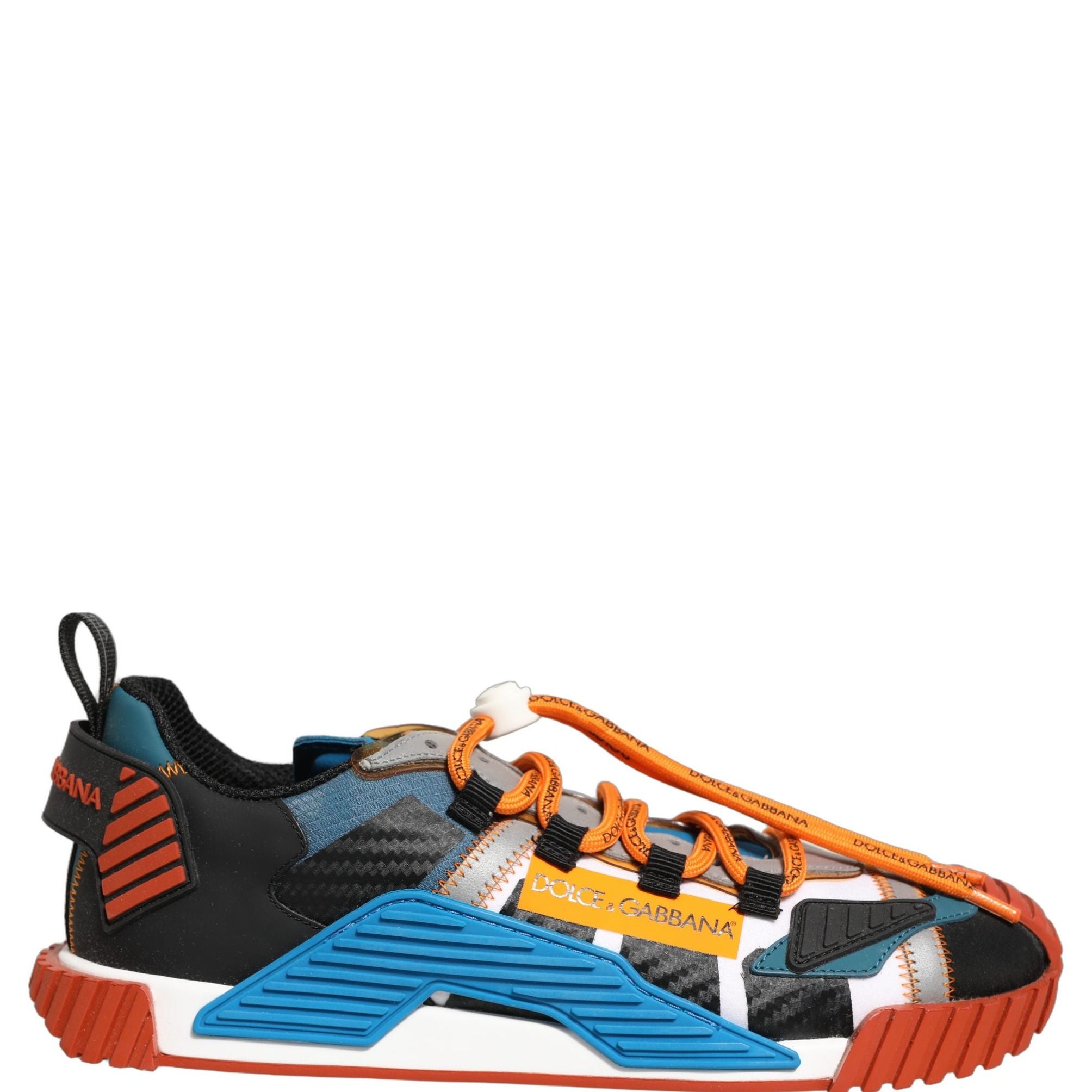 Dolce & Gabbana Multicolor Low Top NS1 Men Sneakers Shoes
