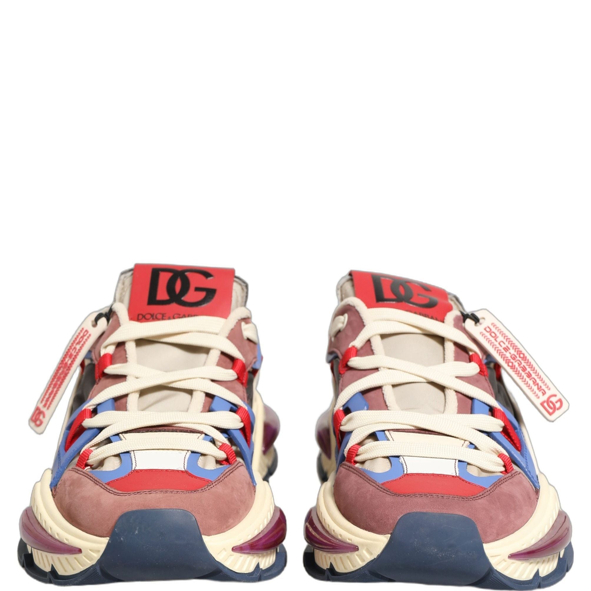 Dolce & Gabbana Multicolor Low Top Airmaster Sneakers Shoes
