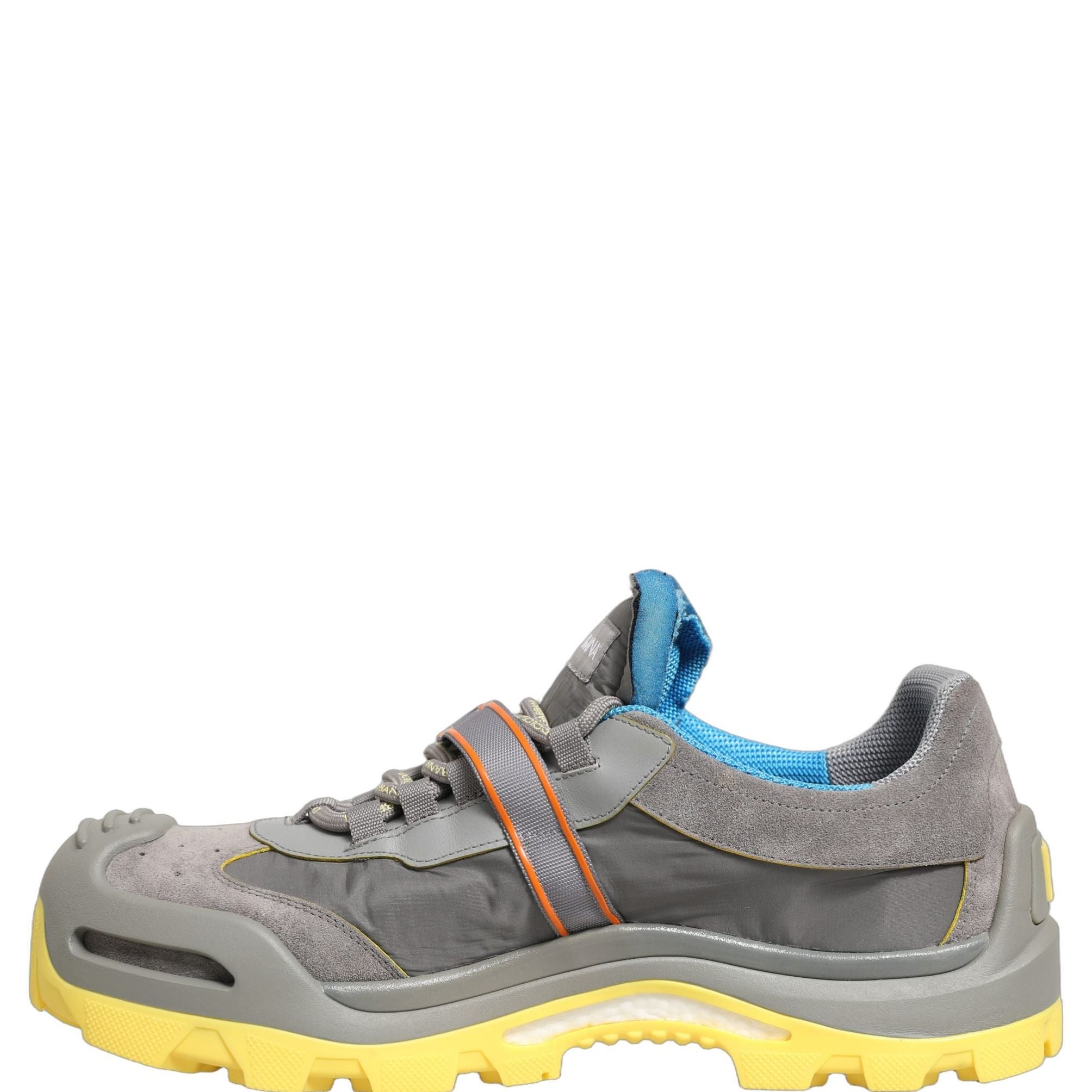 Dolce & Gabbana Gray Airmaster Panelled Low Top Men Sneakers Shoes