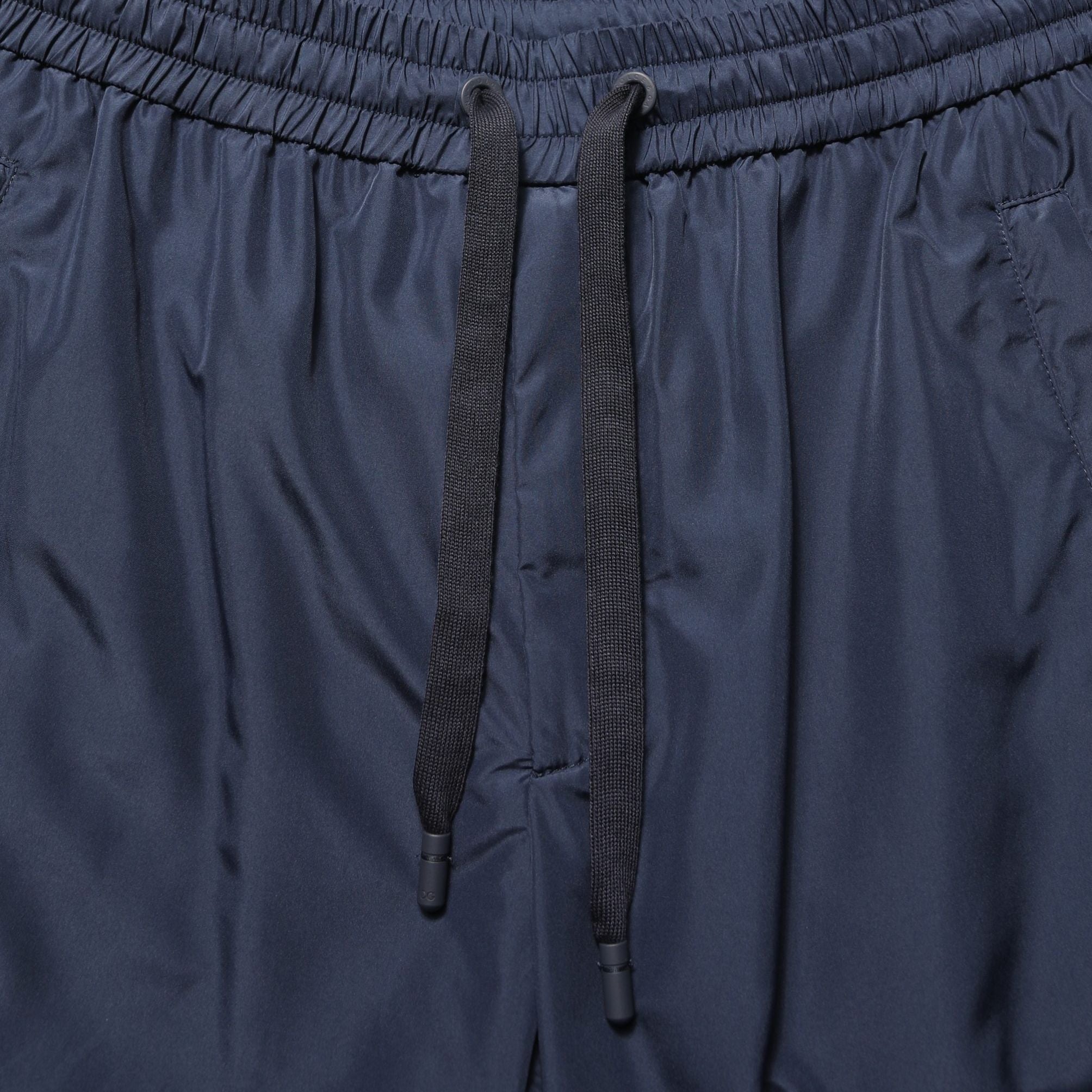 Dolce & Gabbana Dark Blue Polyester Jogger Sweatpants Pants