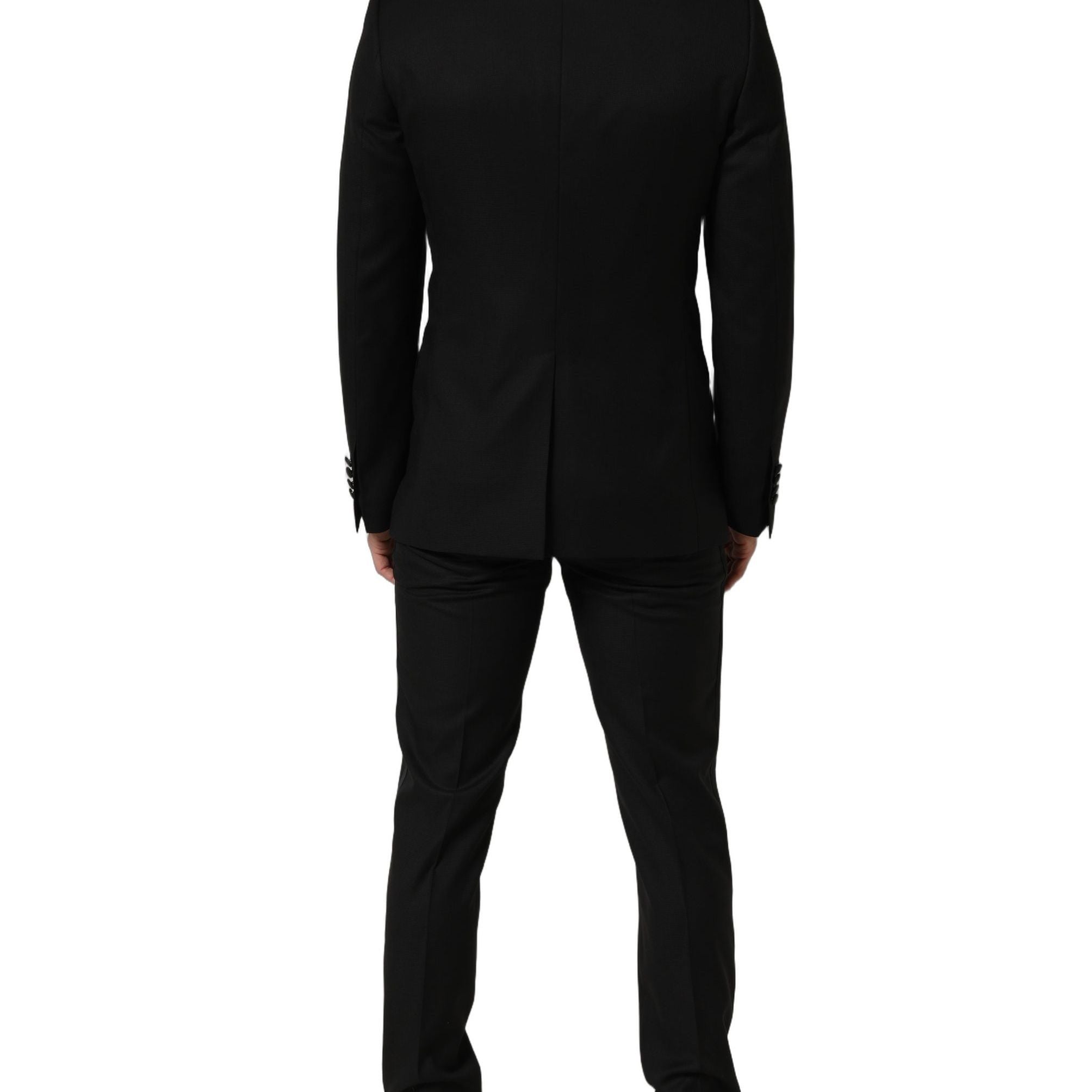 Dolce & Gabbana Black MARTINI Slim Fit Formal 3 Piece Suit