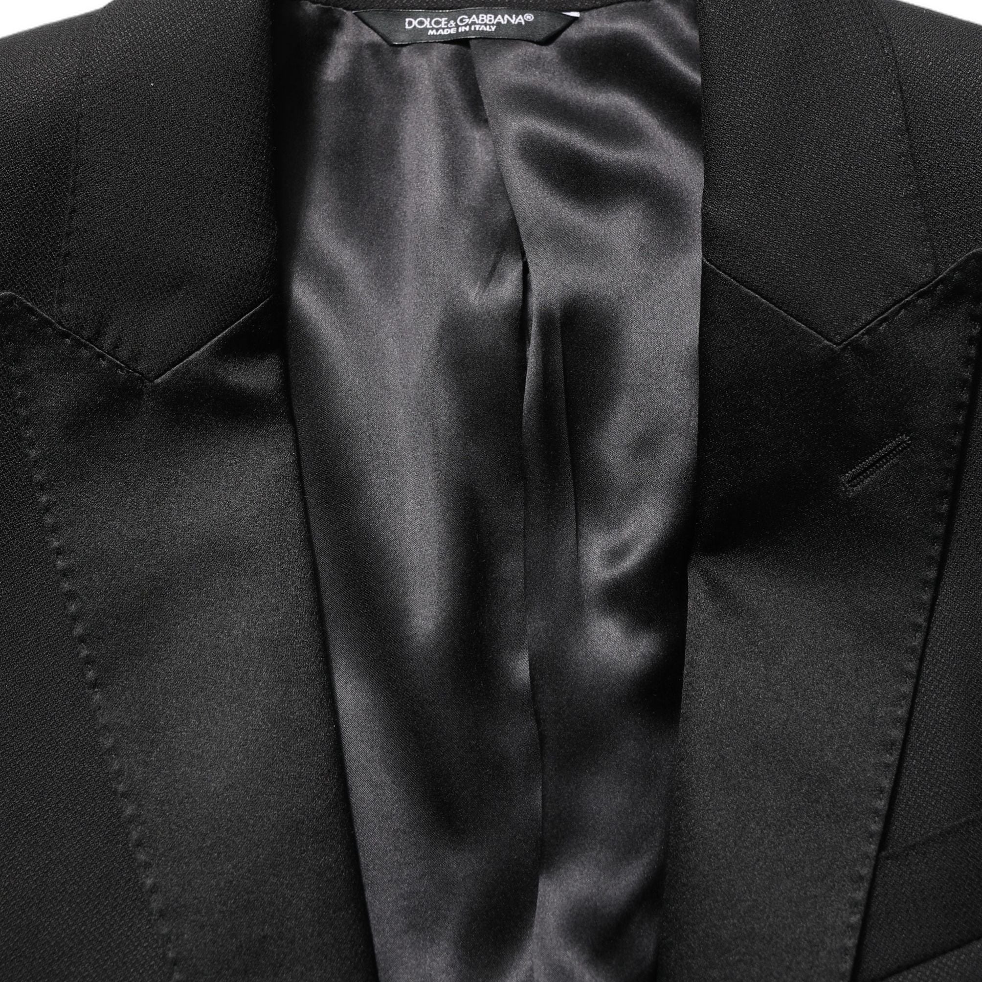 Dolce & Gabbana Black MARTINI Slim Fit Formal 3 Piece Suit
