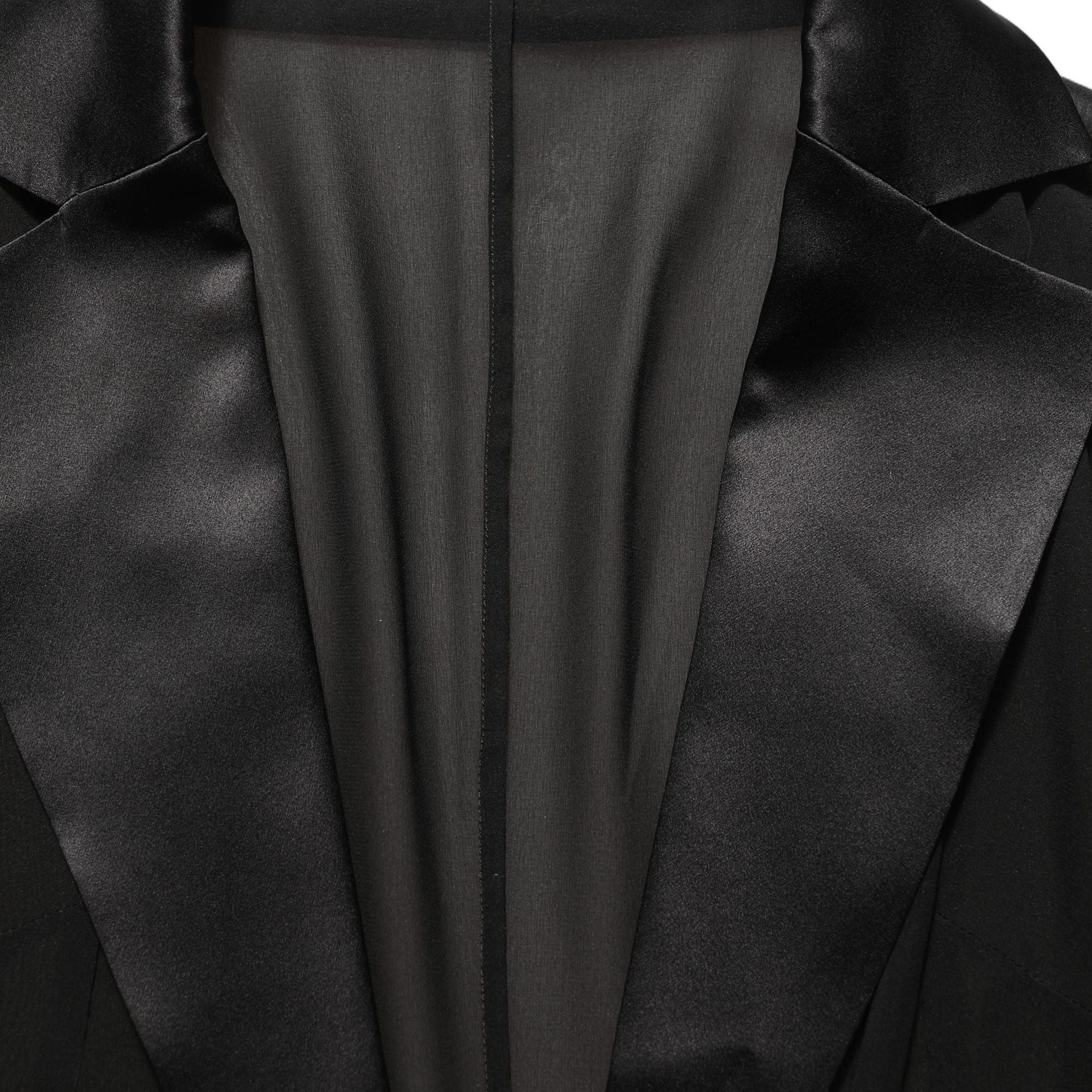 Dolce & Gabbana Black Silk Sheer Chiffon Long Maxi Dress