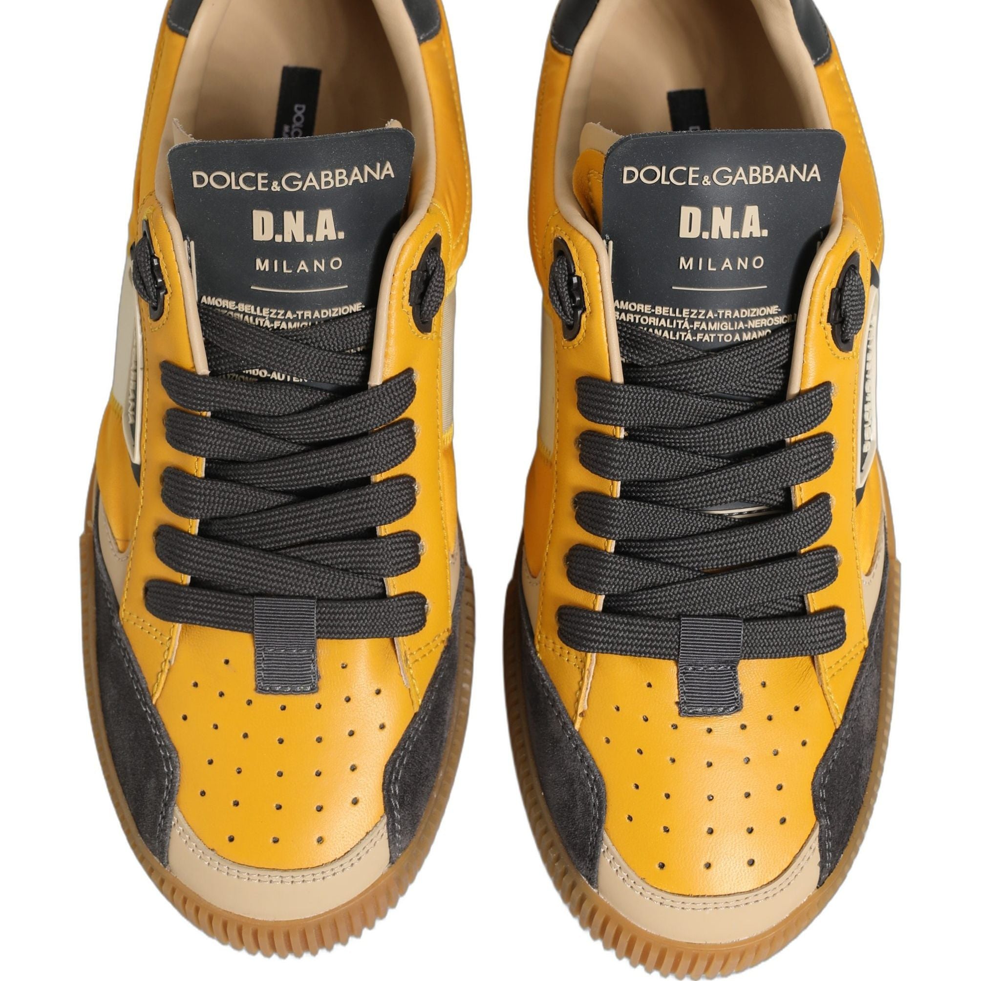 Dolce & Gabbana Multicolor MIAMI Low Top Sneakers Shoes