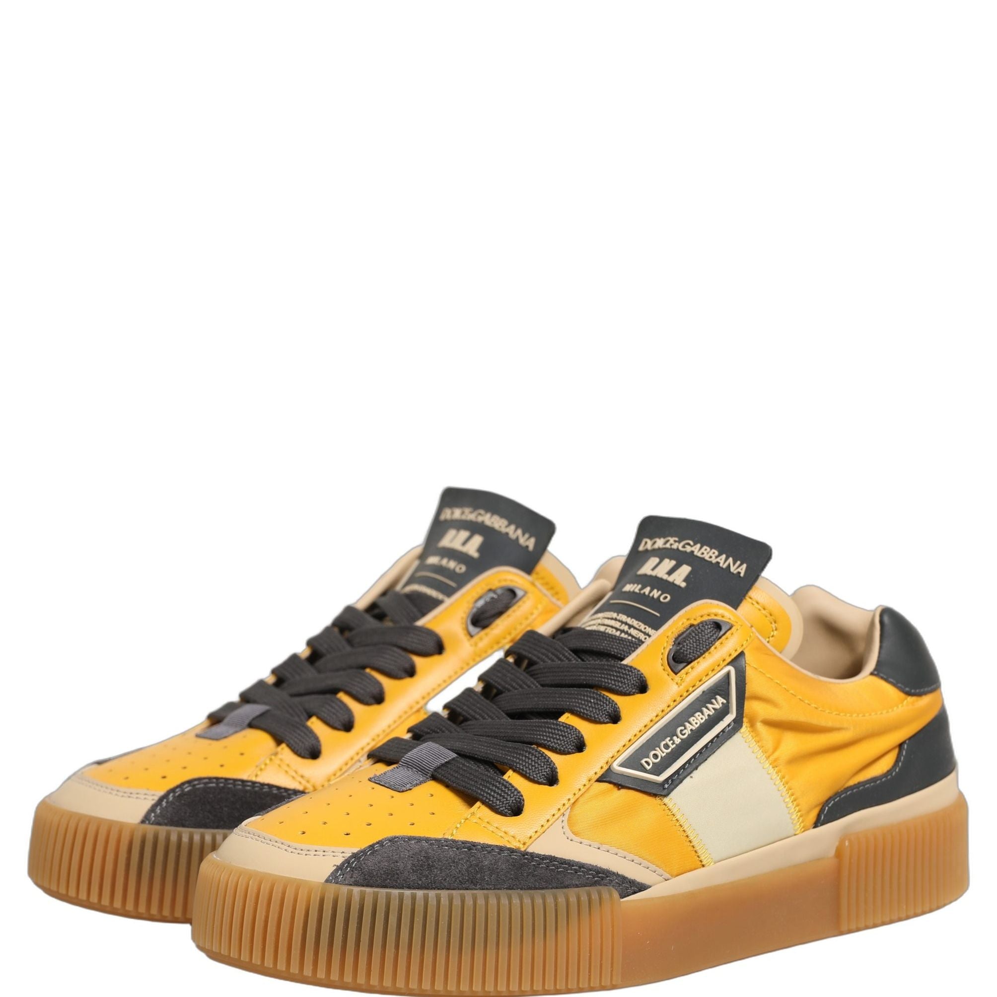 Dolce & Gabbana Multicolor MIAMI Low Top Sneakers Shoes