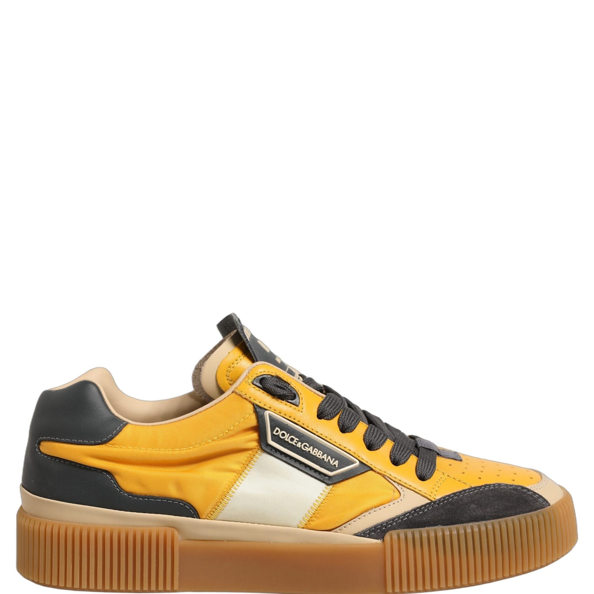 Dolce & Gabbana Multicolor MIAMI Low Top Sneakers Shoes