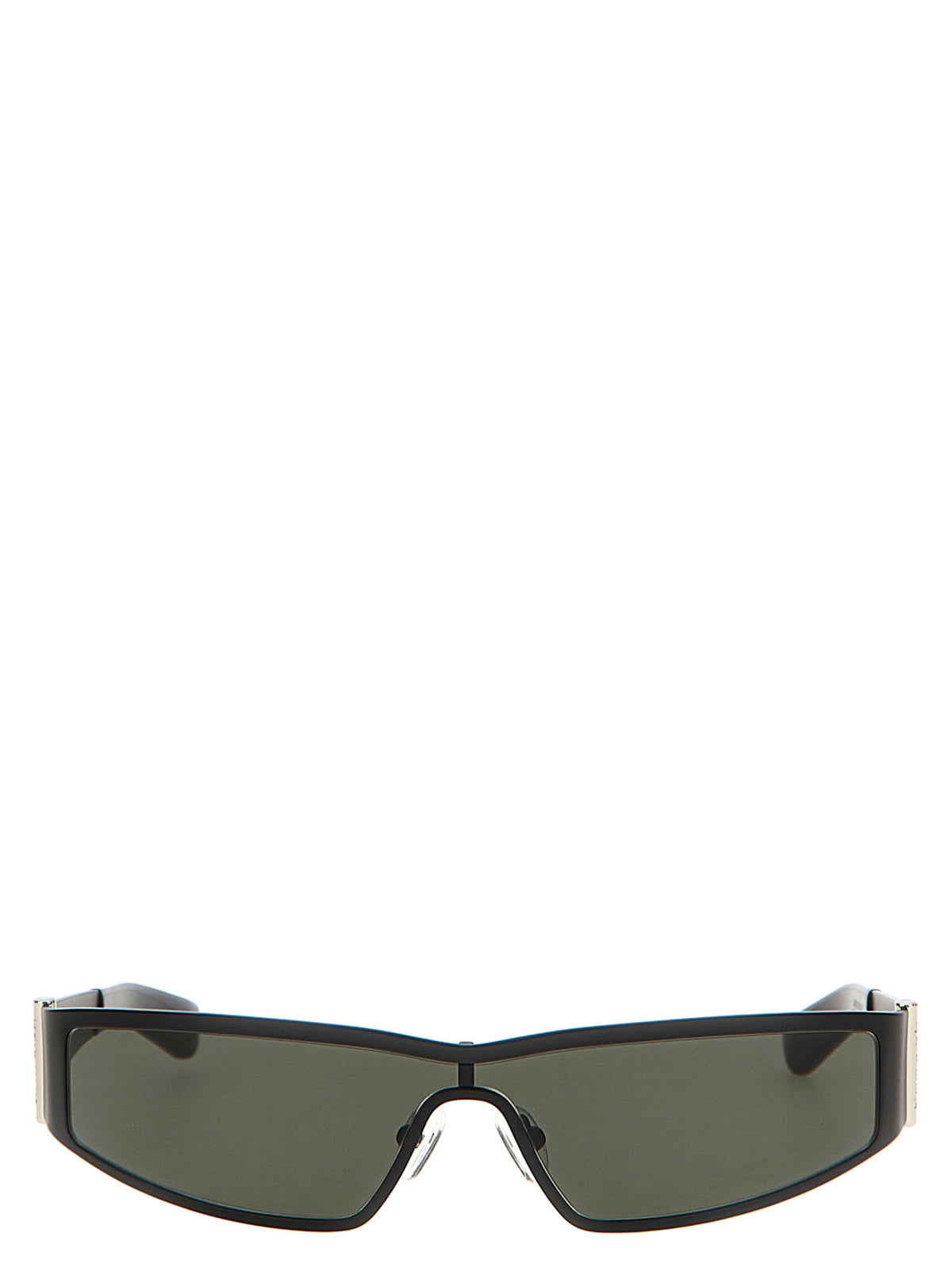 Alexander McQueen Black Acetate Sunglasses