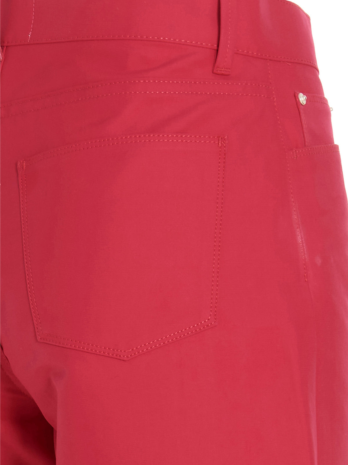 Wandler Fuchsia Cotton Flared Pants