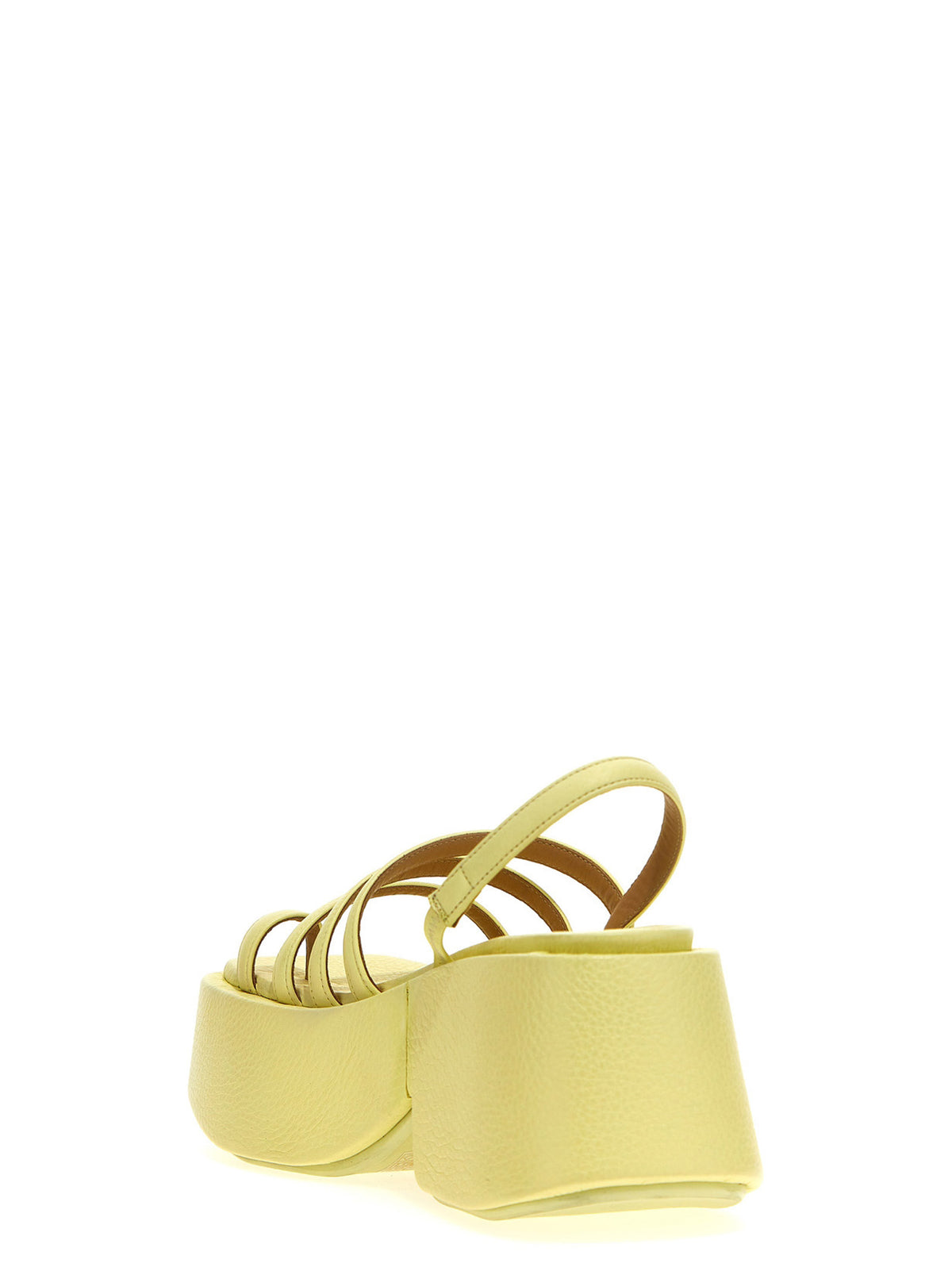 Marsell Multicolor Calfskin Stiletto Heel Sandals