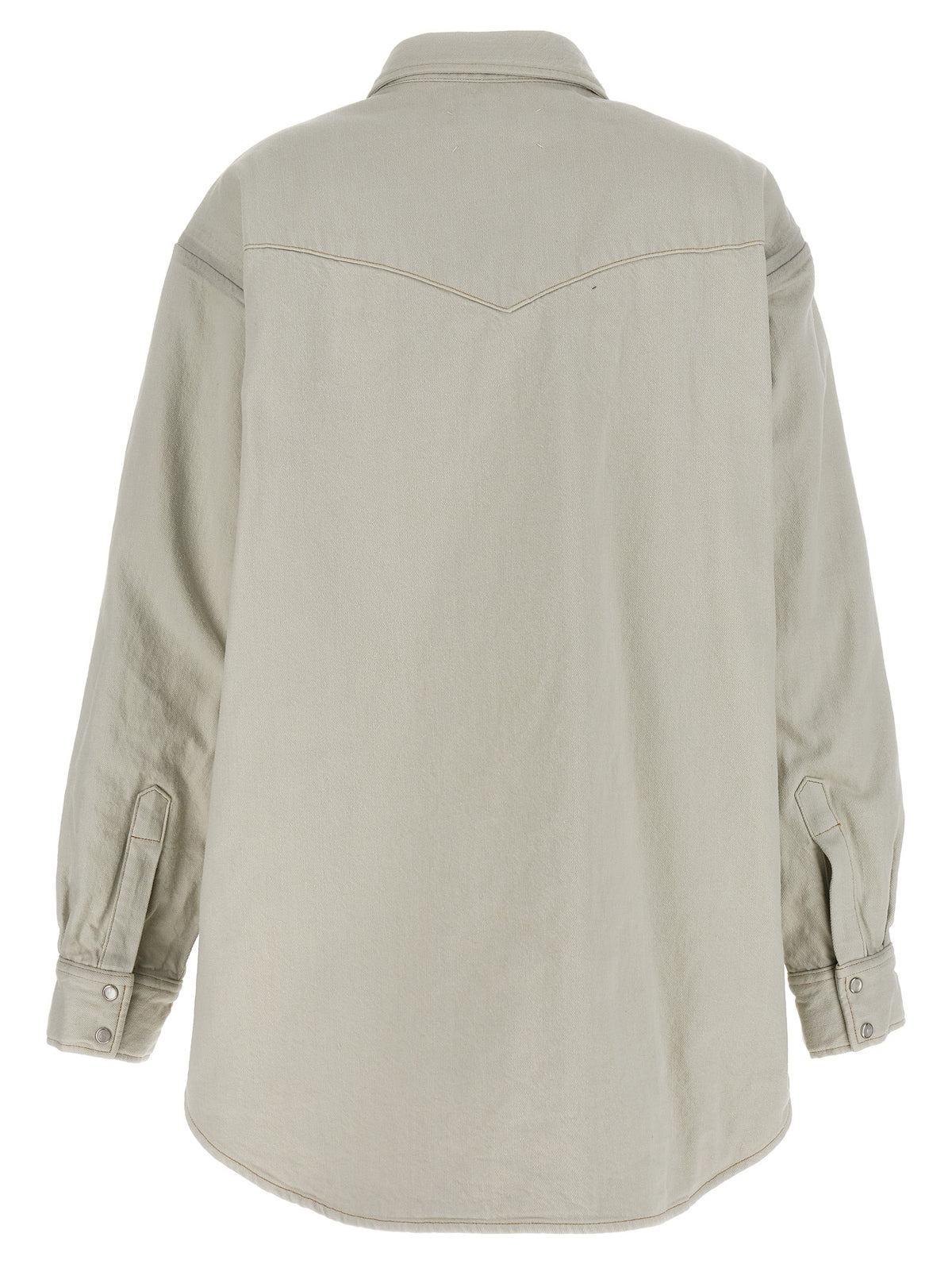 Maison Margiela White Cotton Denim Jacket