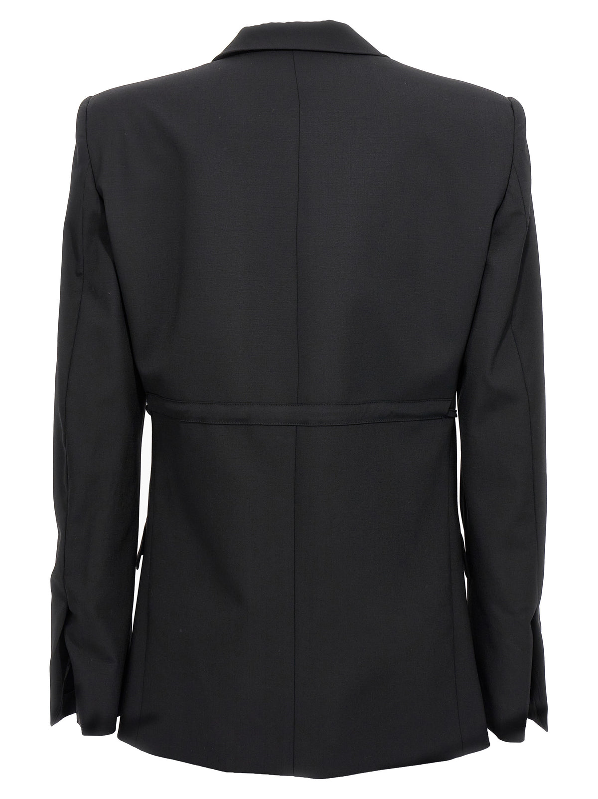 Nensi Dojaka Black Virgin Wool Blazer