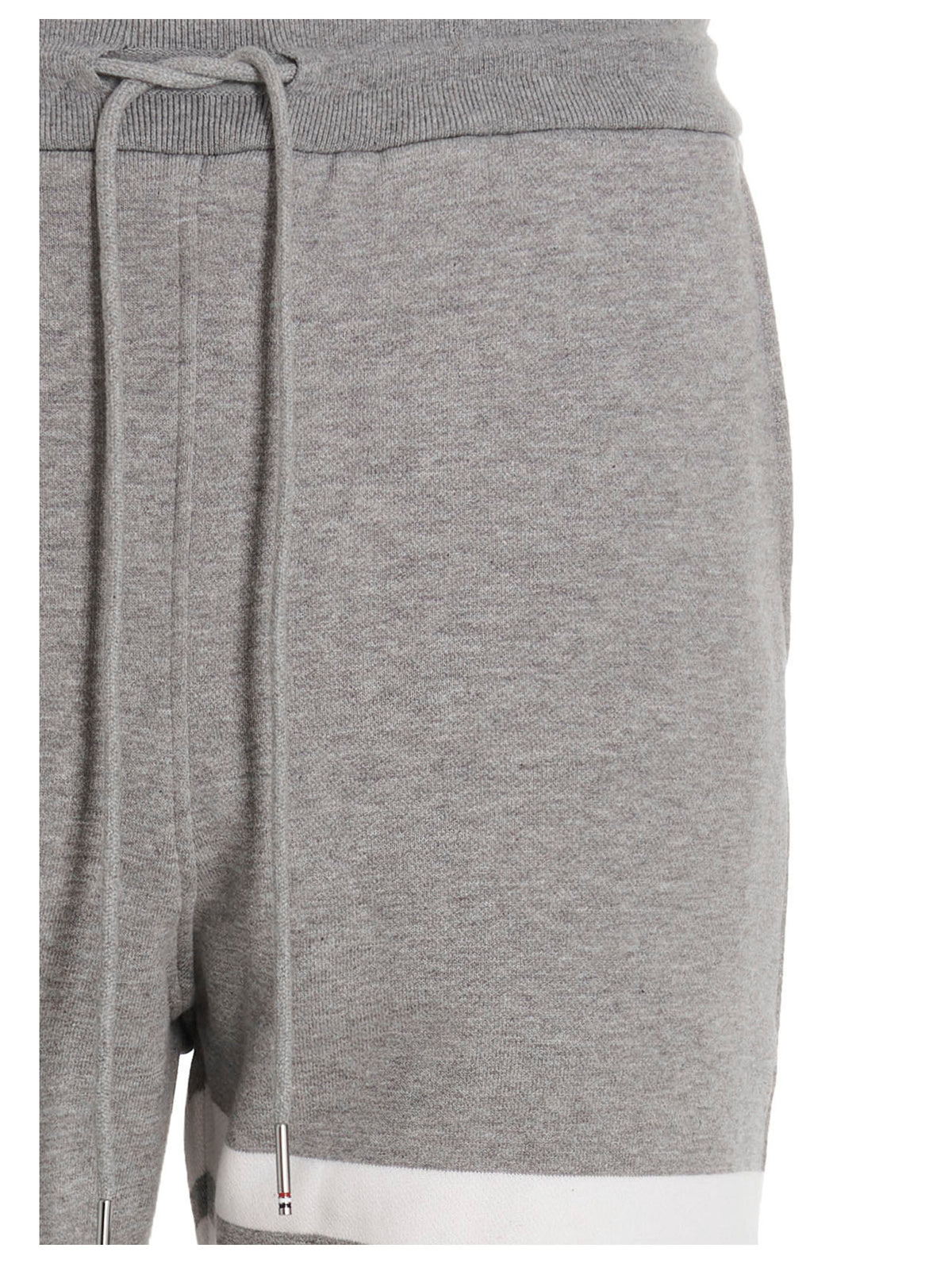 Thom Browne Gray Cotton Joggers (Workout Pants)