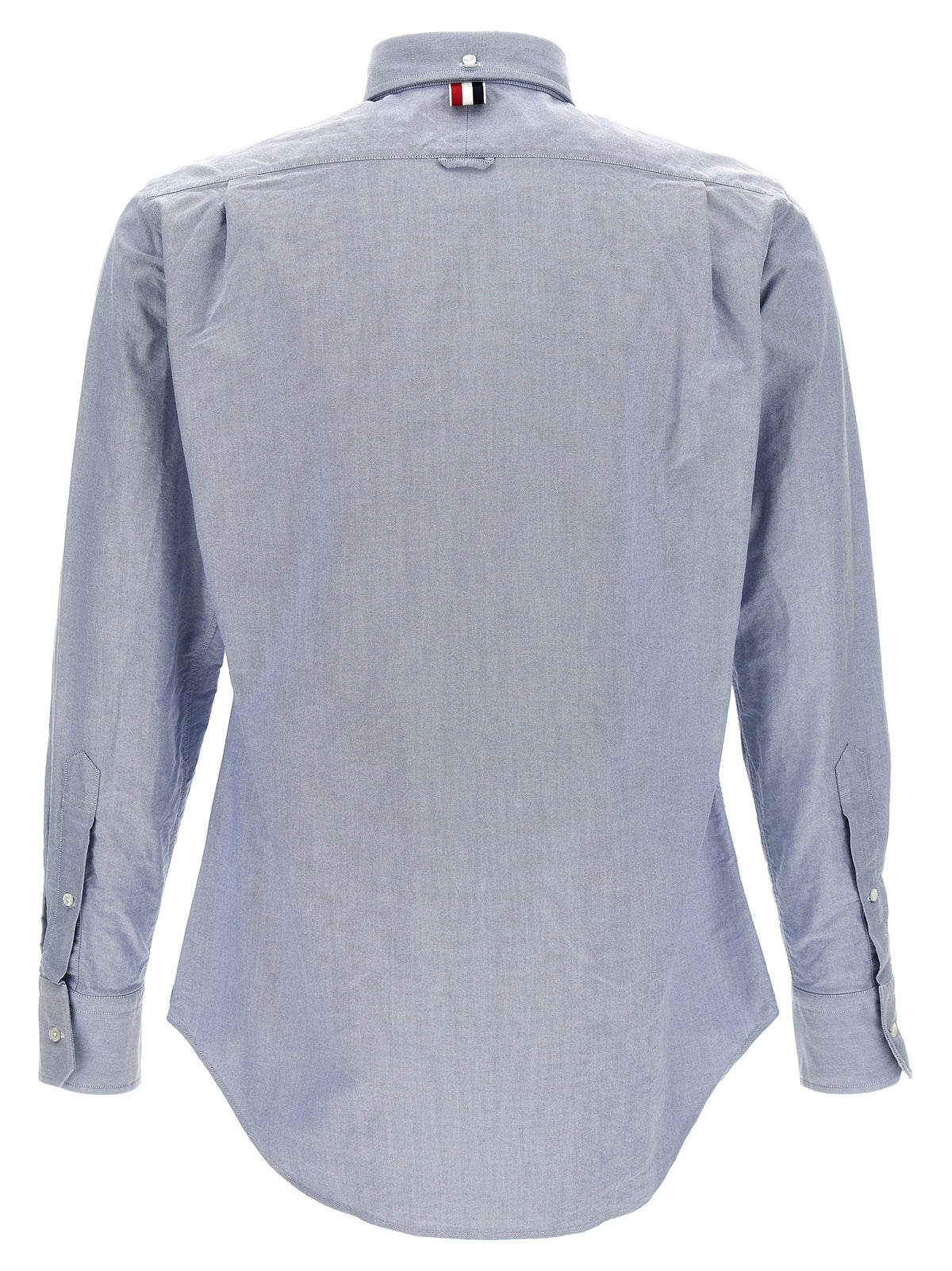 Thom Browne Blue Cotton Blouse